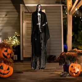 LIFE IDEAS Halloween Hanging Skeleton Ghost