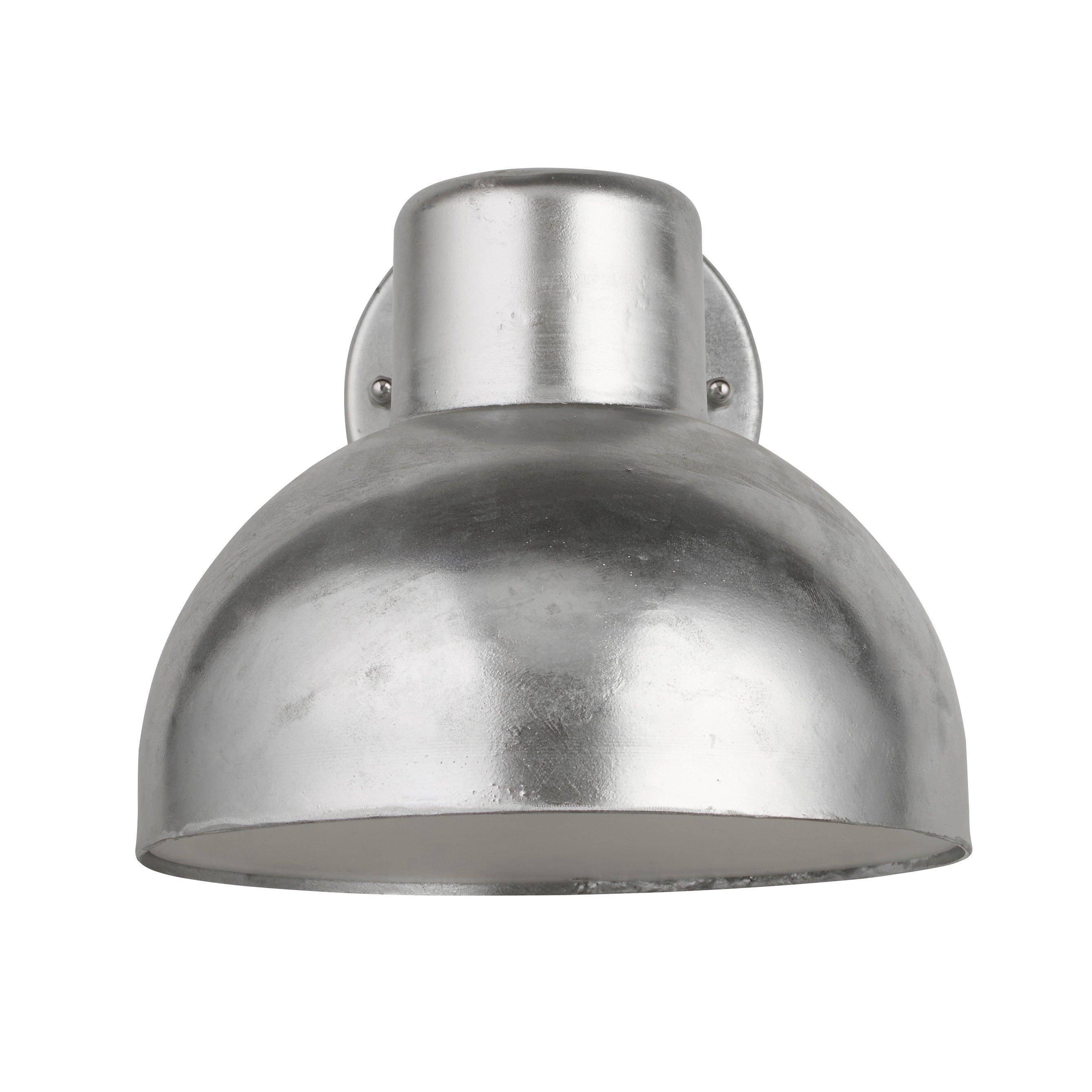 Silver And Opal - Lighting Collection - GALVANISED OUTDOOR LED WALL LIGHT - 3