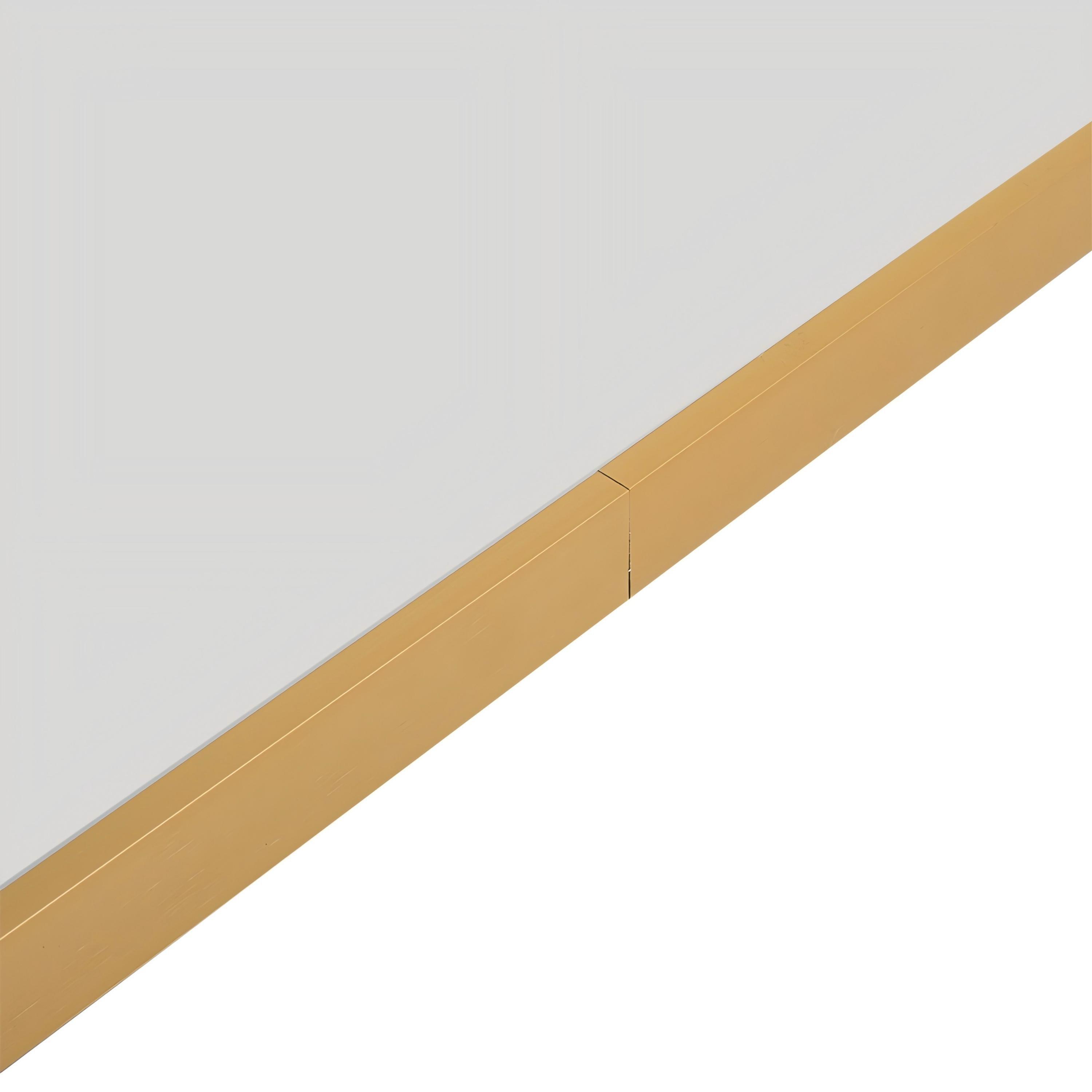 Gold - LIFE IDEAS - Gold Oval Frame Self-adhesive Full Length Mirror - 5