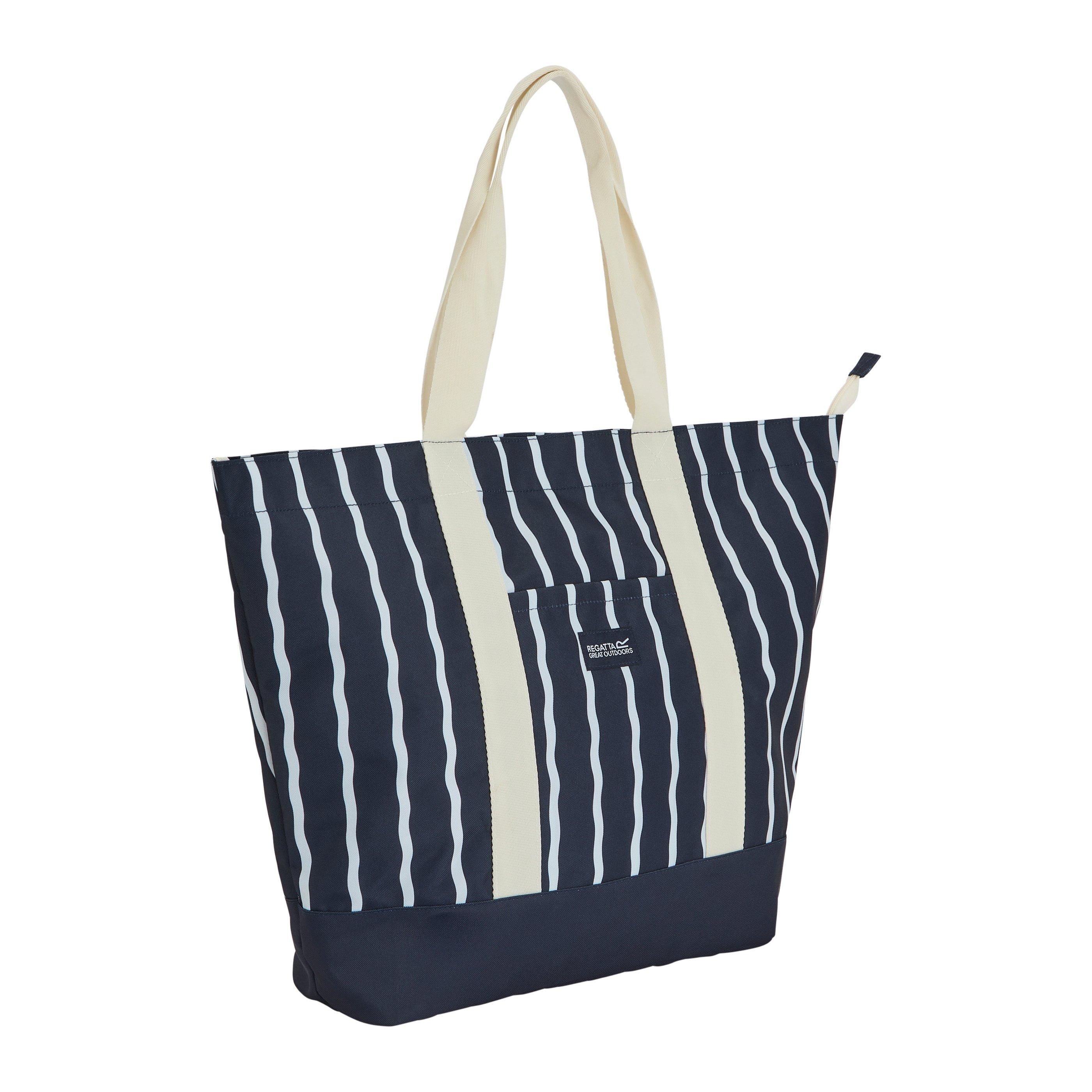 Navywhitestr - Regatta - Boulder Water-Repellent  Beach Bag - 2