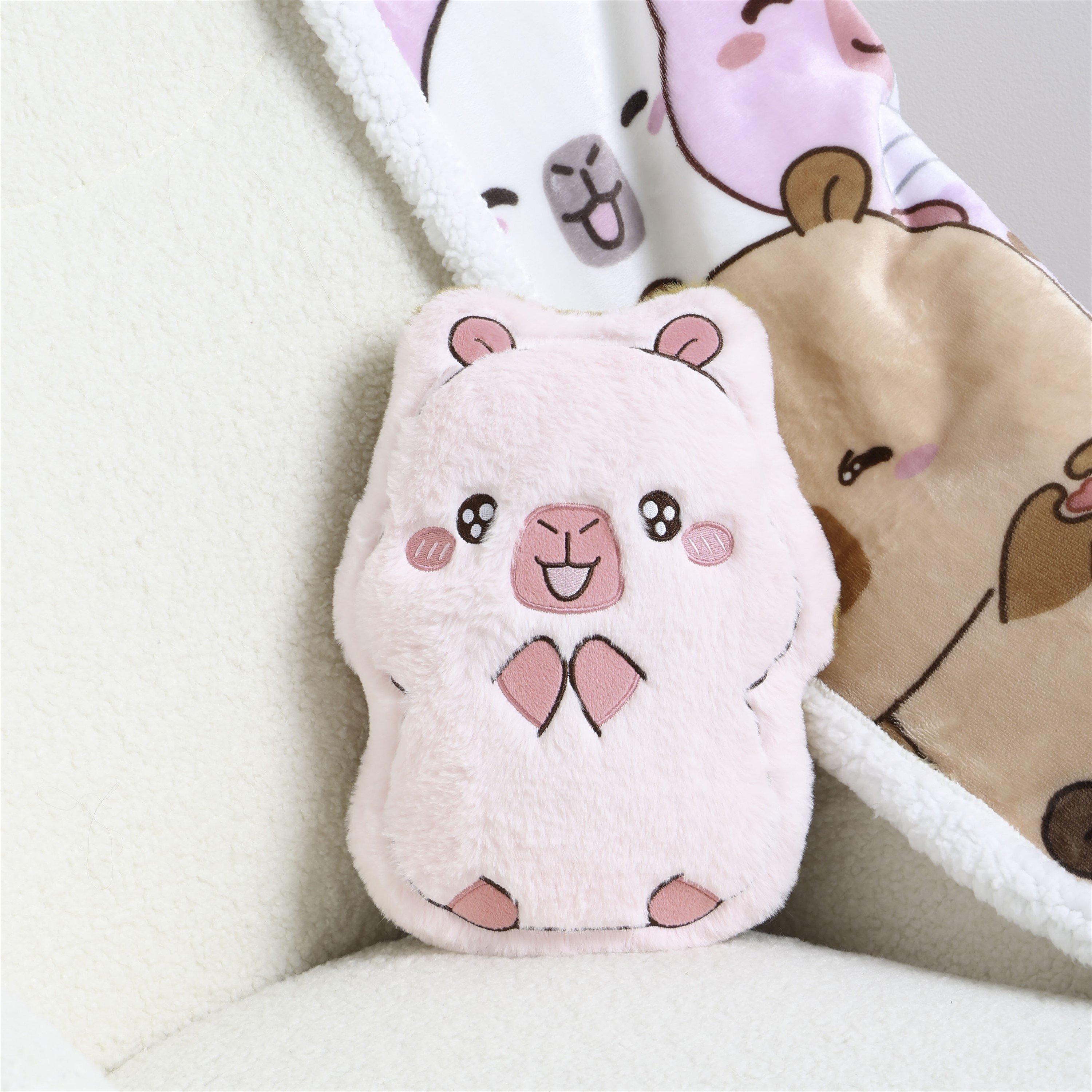 Multicolour - Character - Capyfun Plum Shaped Cushion OSFA - 4