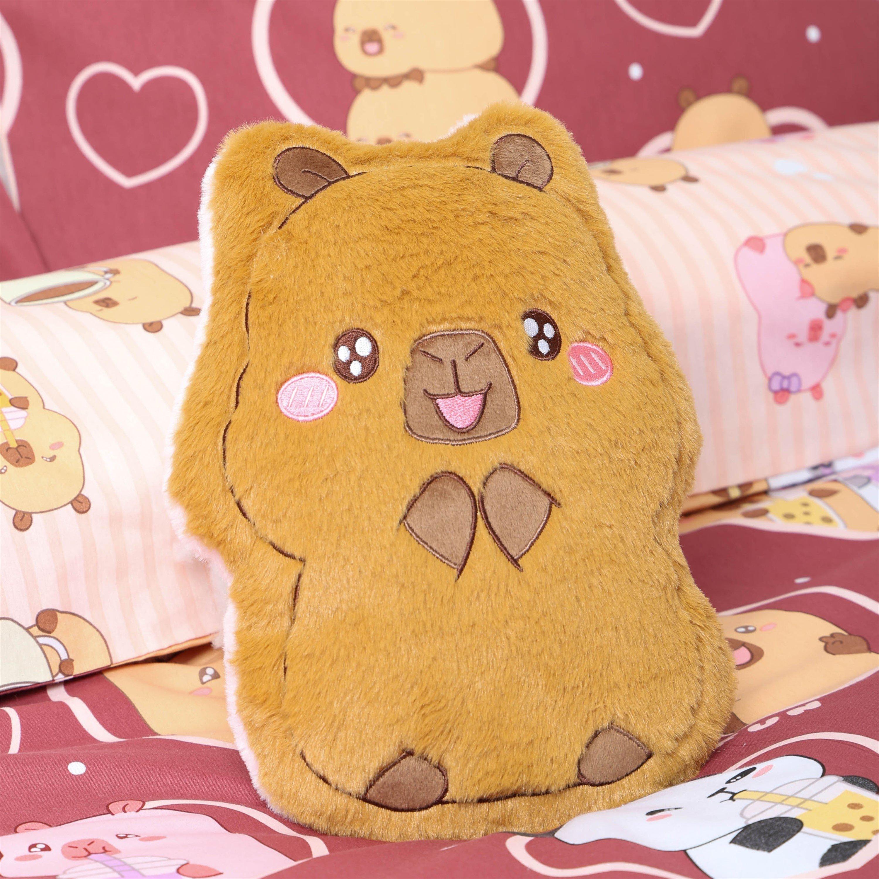 Multicolour - Character - Capyfun Plum Shaped Cushion OSFA - 7