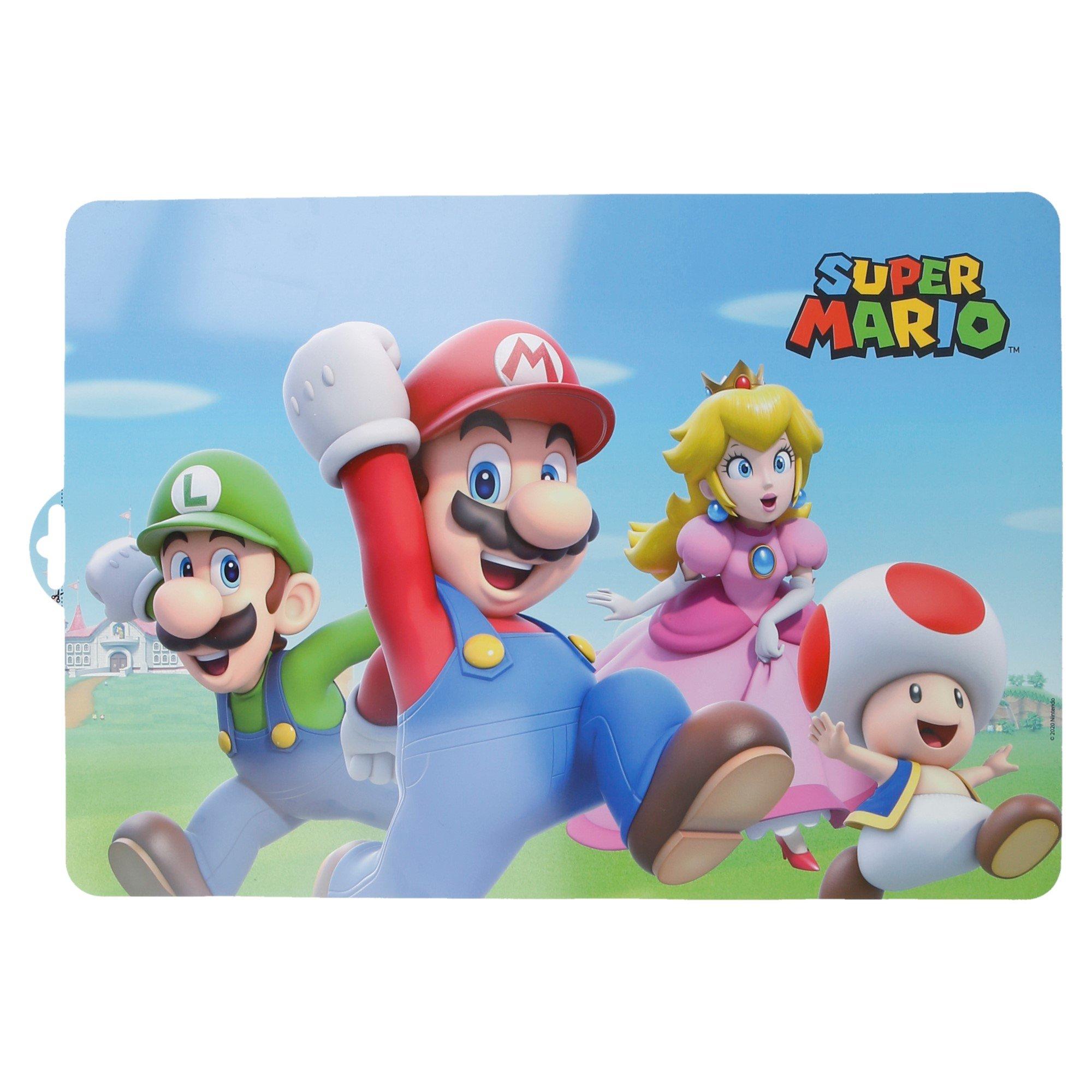 Red - Super Mario - Supermario 3 Piece Dinner Set - 3
