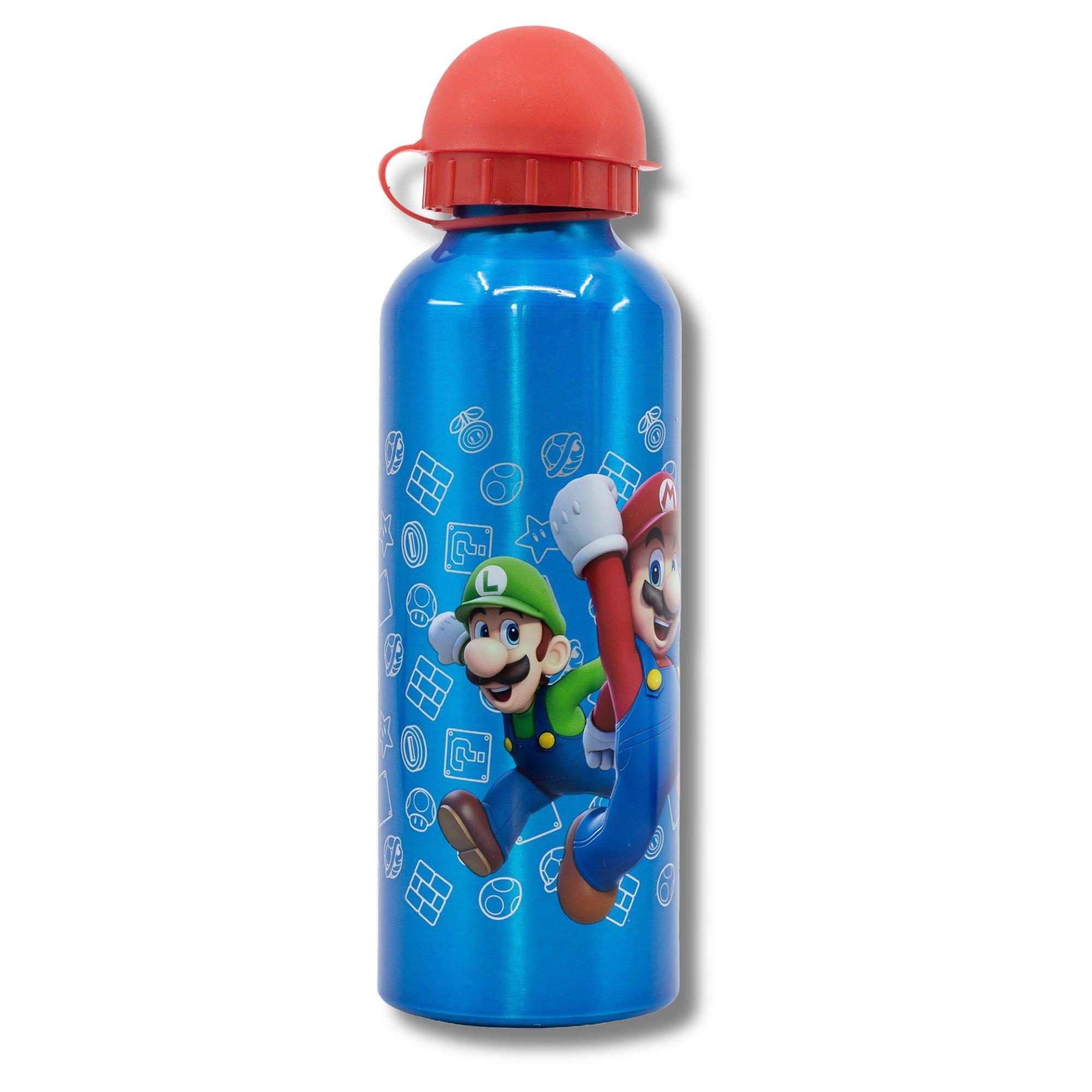 Red - Super Mario - Lunch Box with Aluminium Bottle - 6