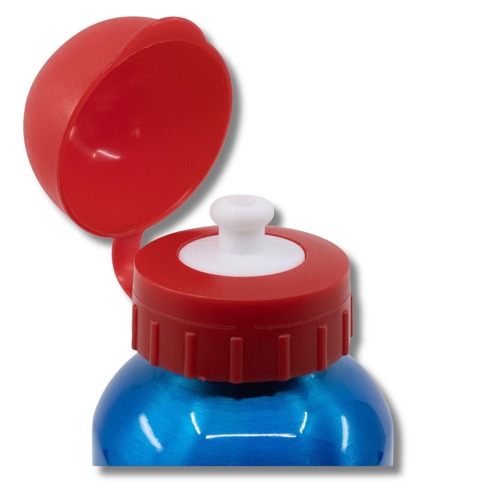 Red - Super Mario - Lunch Box with Aluminium Bottle - 7