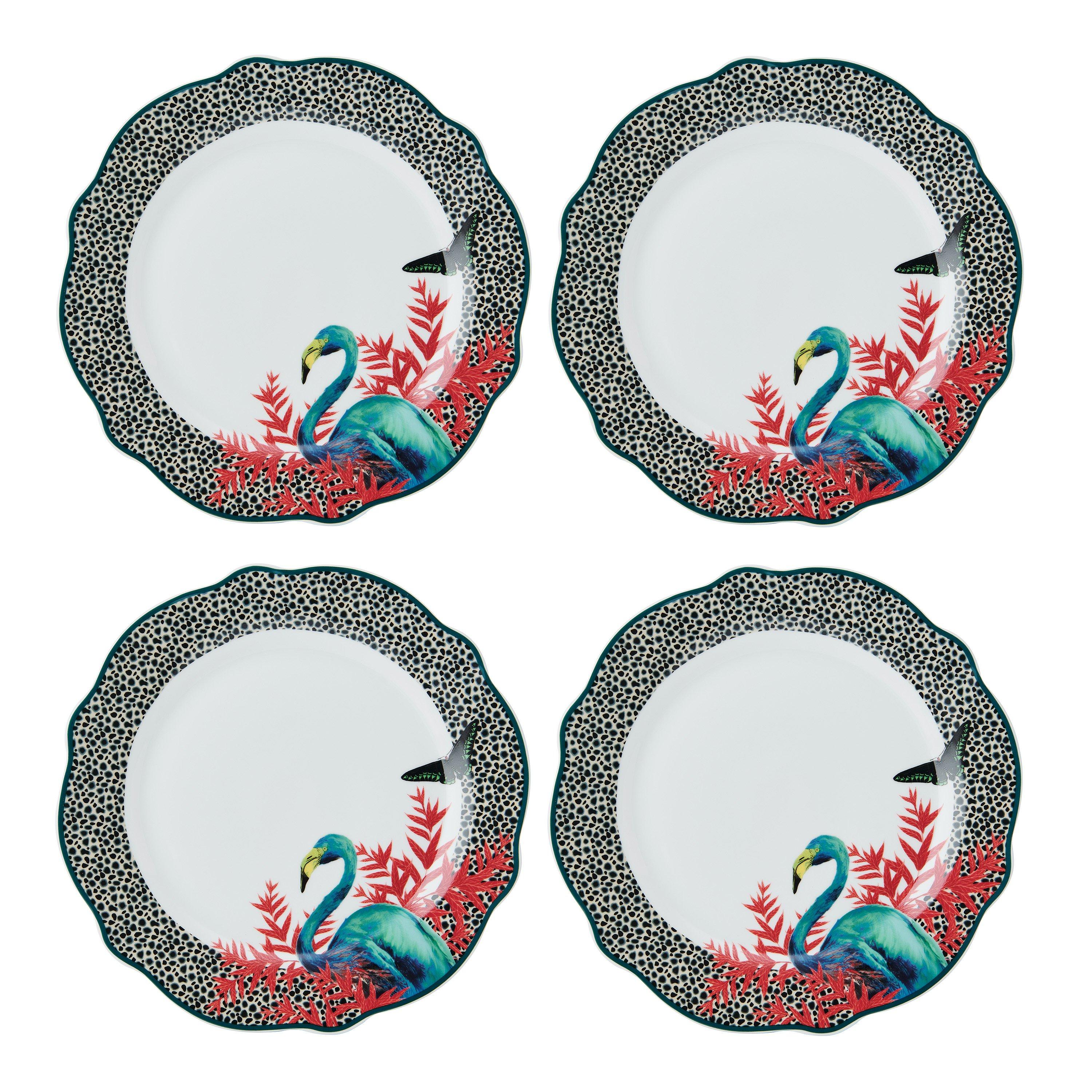 Mikasa  X Sarah Arnett Porcelain Dinner Plates - Mixed - 27 cm