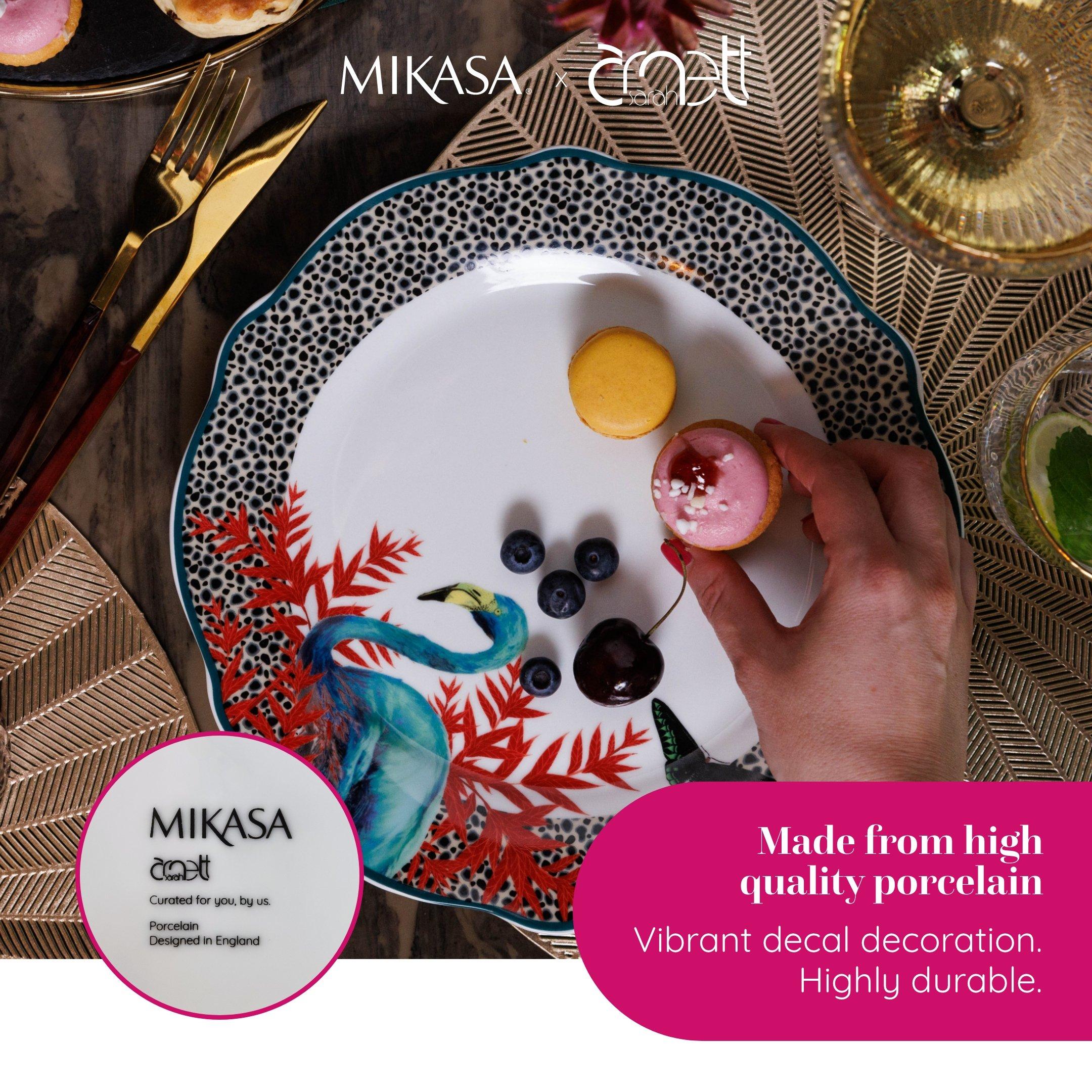Mixed - Mikasa - Mikasa x Sarah Arnett Porcelain Dinner Plates - 5