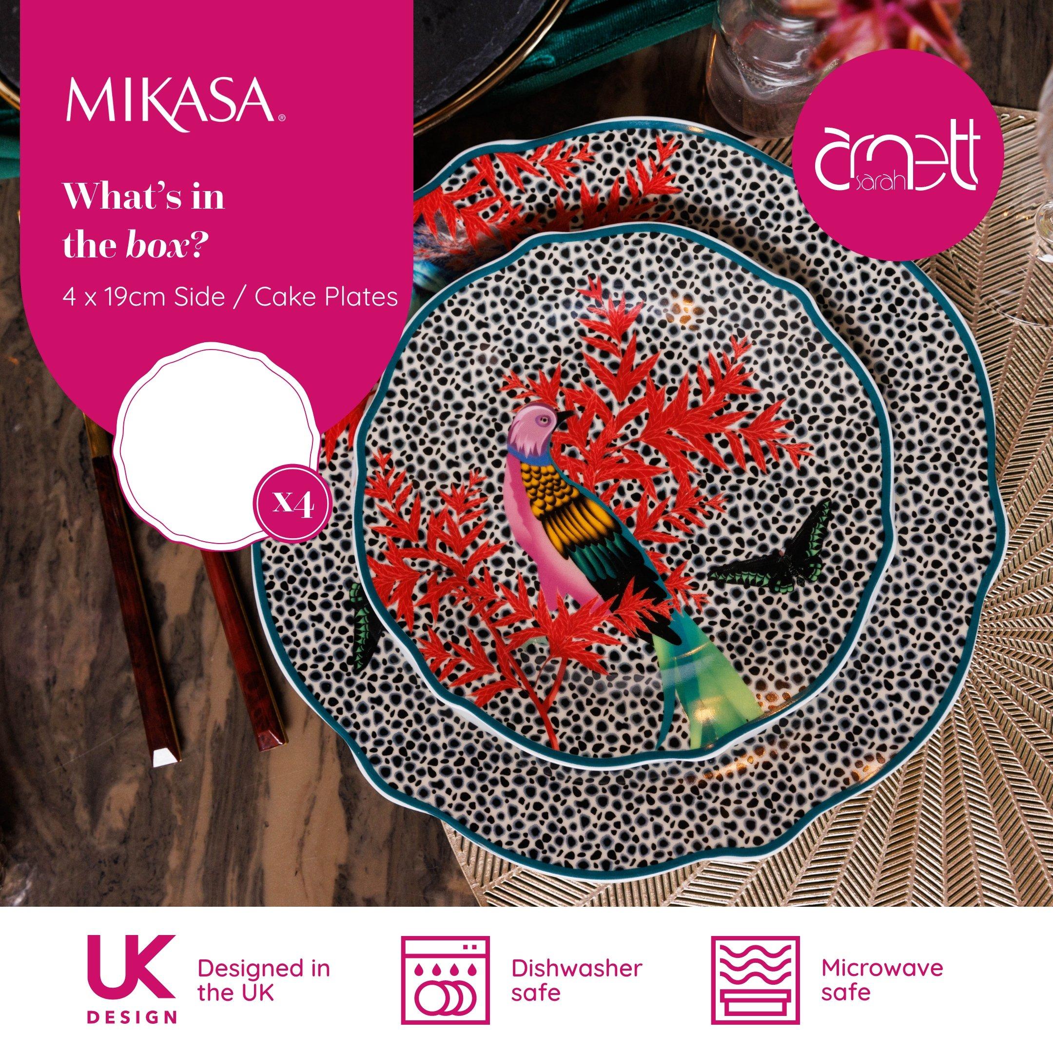 Mixed - Mikasa - Mikasa x Sarah Arnett Porcelain Side Plates - 3