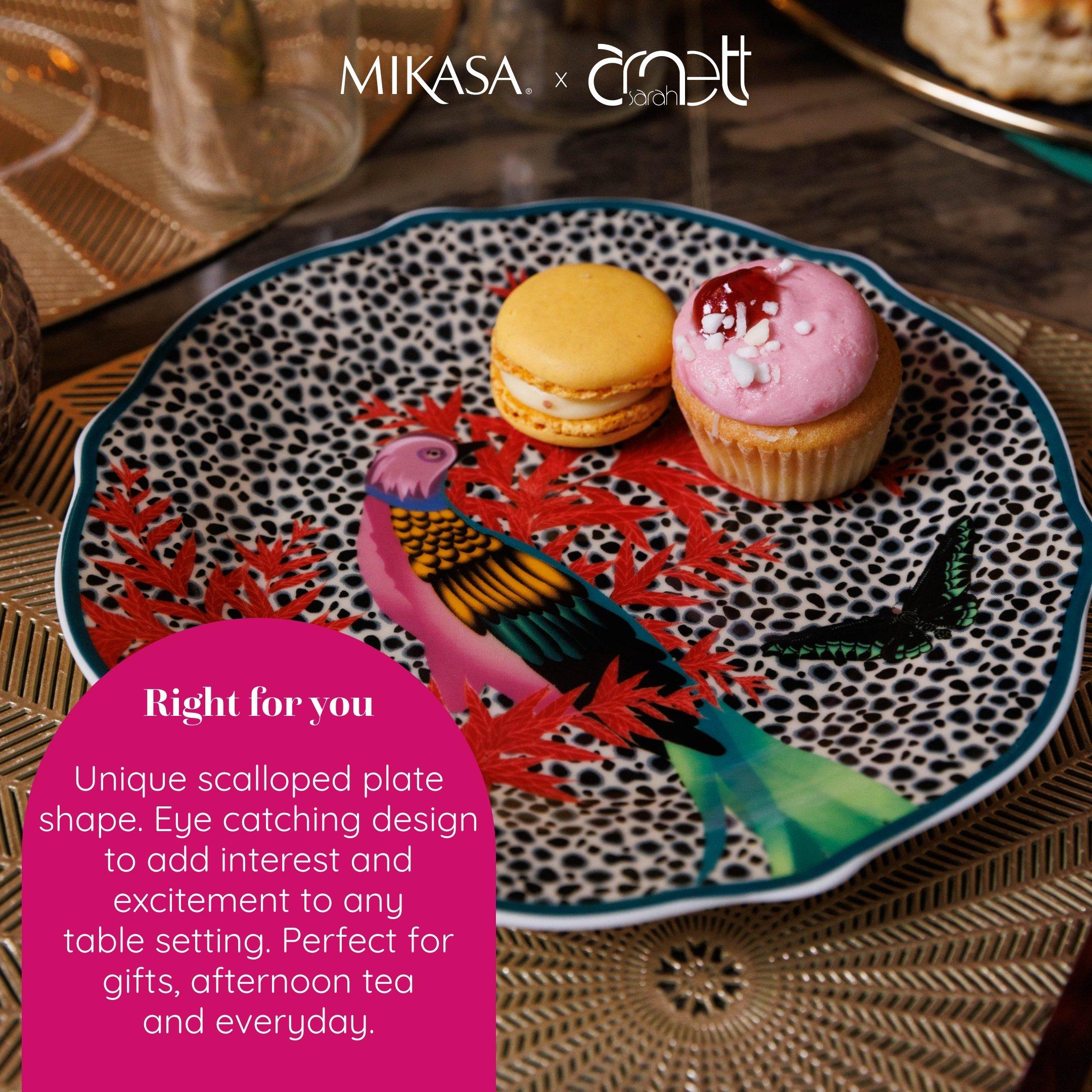 Mixed - Mikasa - Mikasa x Sarah Arnett Porcelain Side Plates - 4