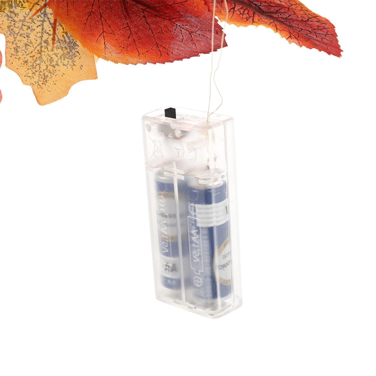 Orangeyellow - LIFE IDEAS - Fall Wreath Front Door Wreath - 12