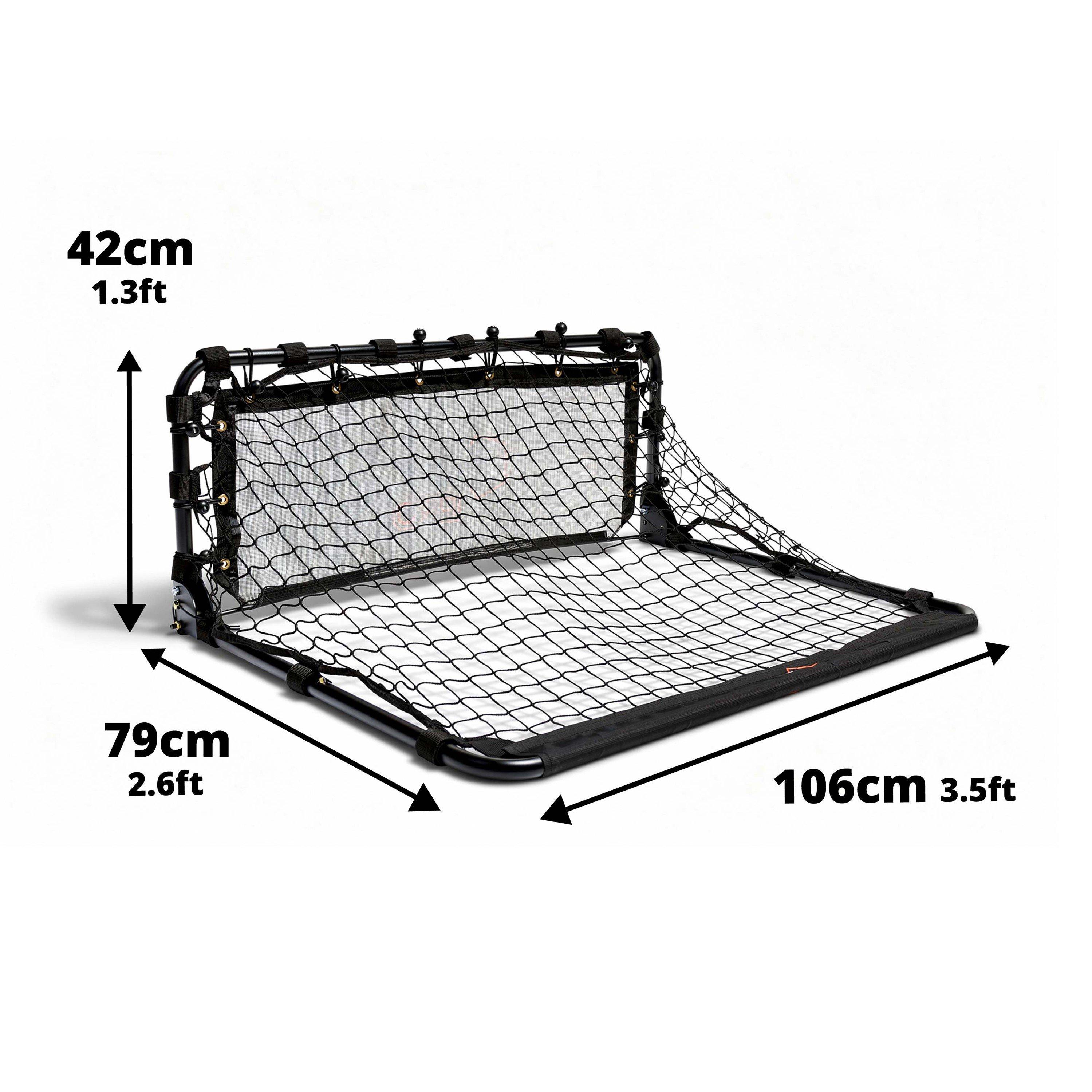 Orange & Black - Football Flick - PRO Flexgoal Rebounder - 5