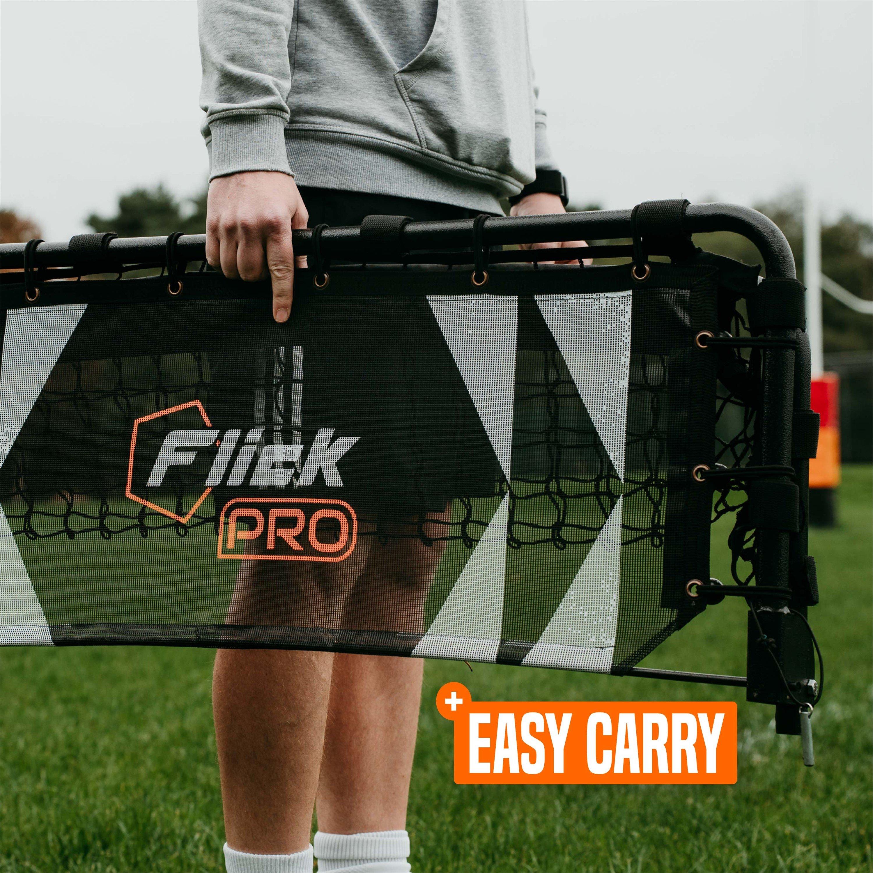 Orange & Black - Football Flick - PRO Flexgoal Rebounder - 6