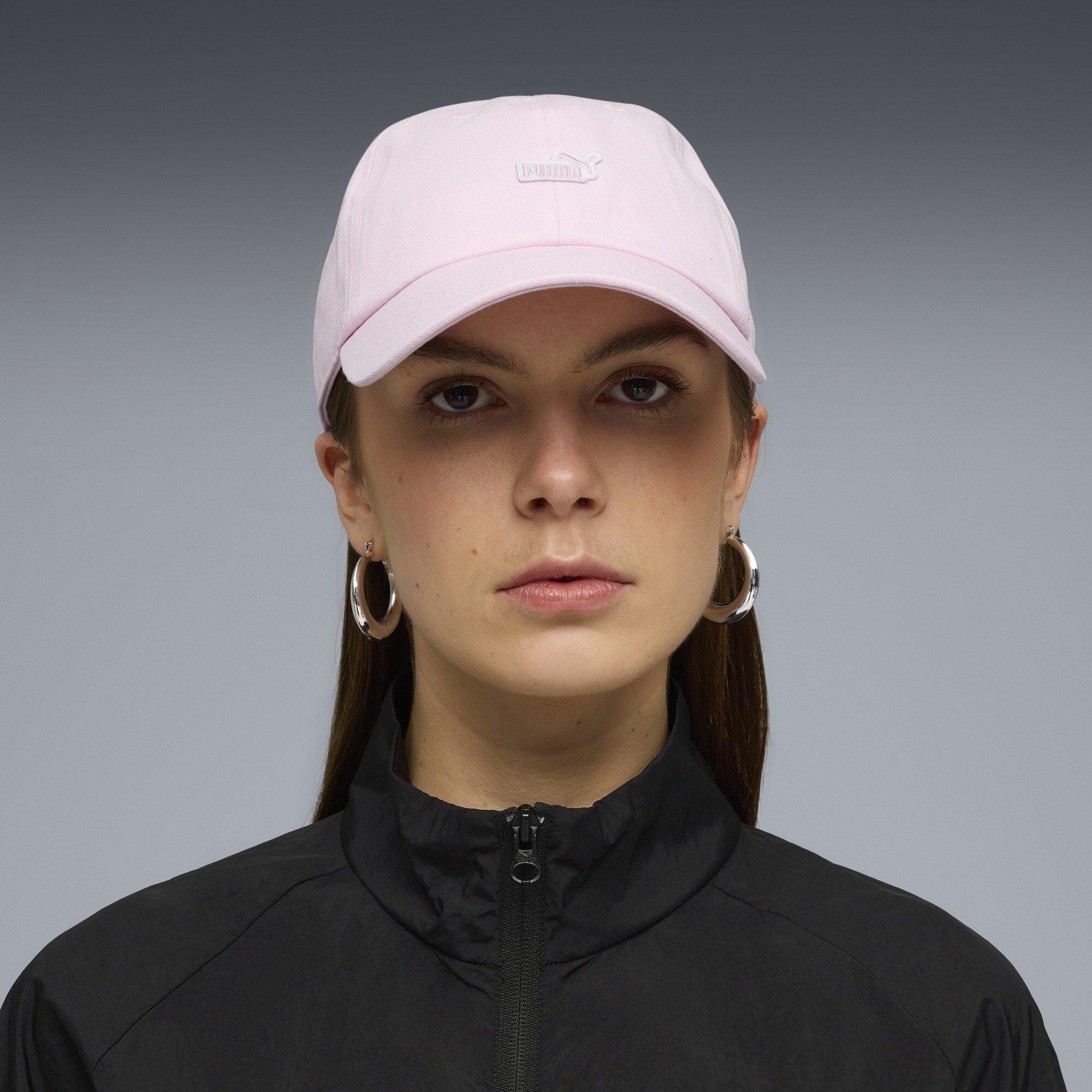 Pearl Pink - Puma - Essentials No.1 Logo Patch Baseball Cap Adults - 3