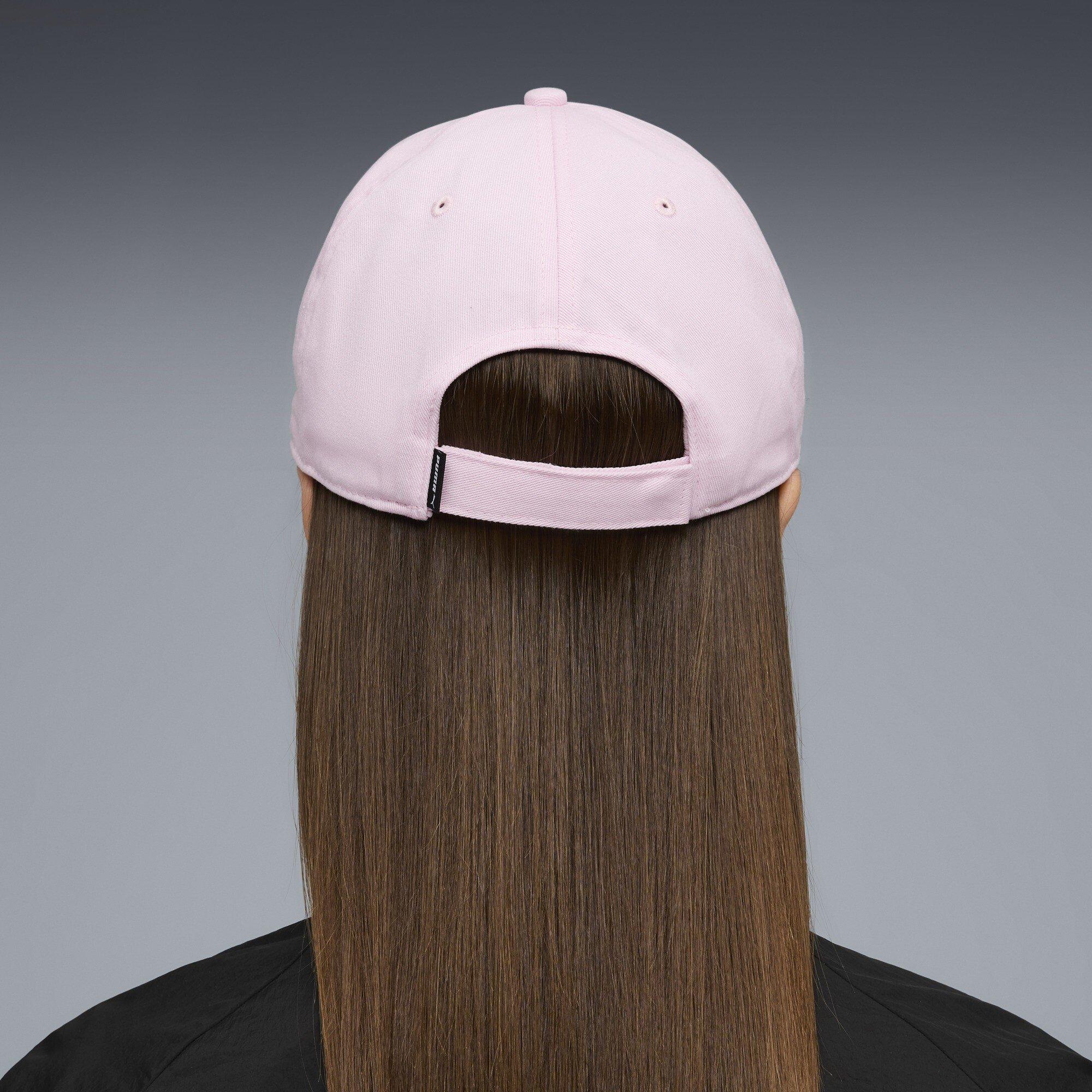 Pearl Pink - Puma - Essentials No.1 Logo Patch Baseball Cap Adults - 4