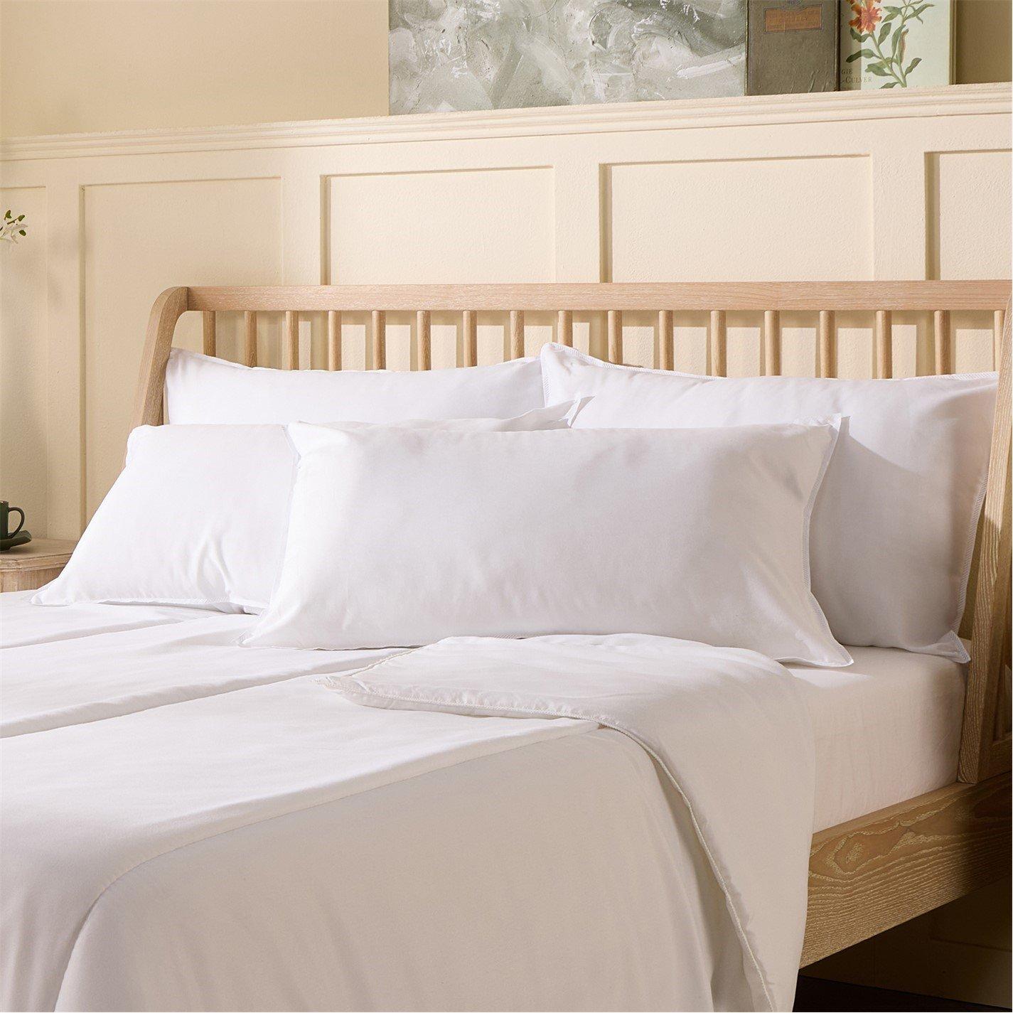 White - Slumberdown - Anti Allergy Pillow - 10