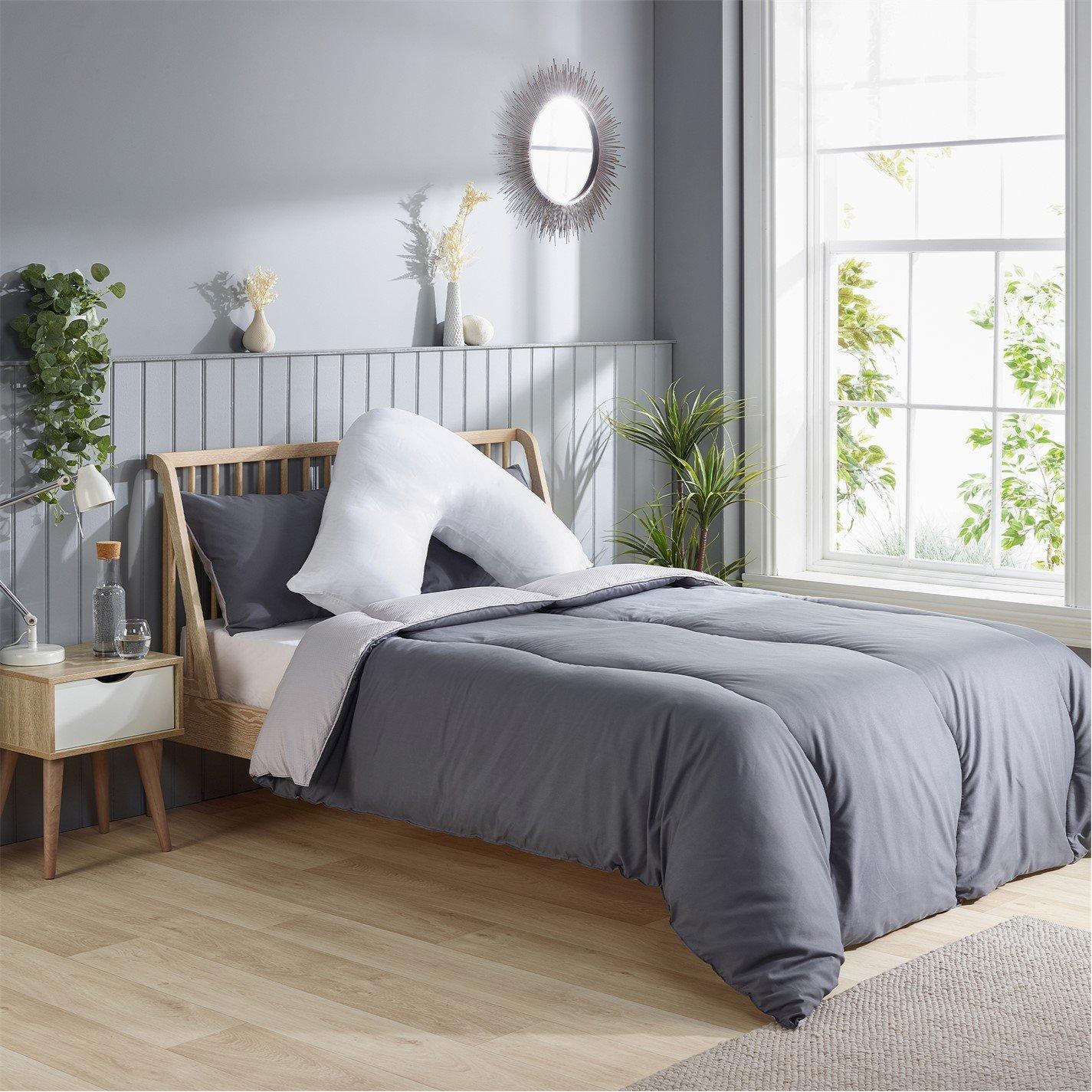 White - Slumberdown - V-Shape Pillow - 3