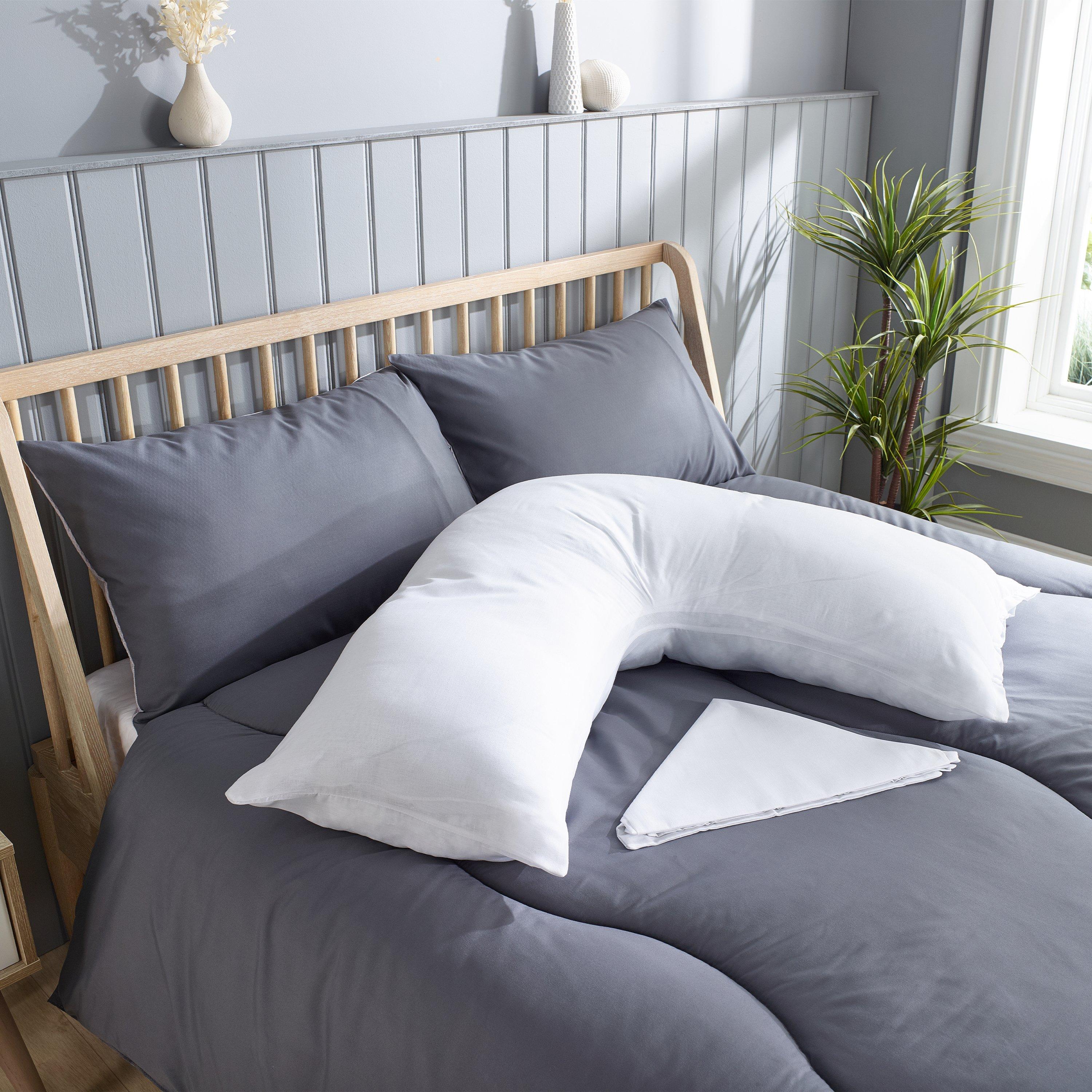 White - Slumberdown - V-Shape Pillow - 4