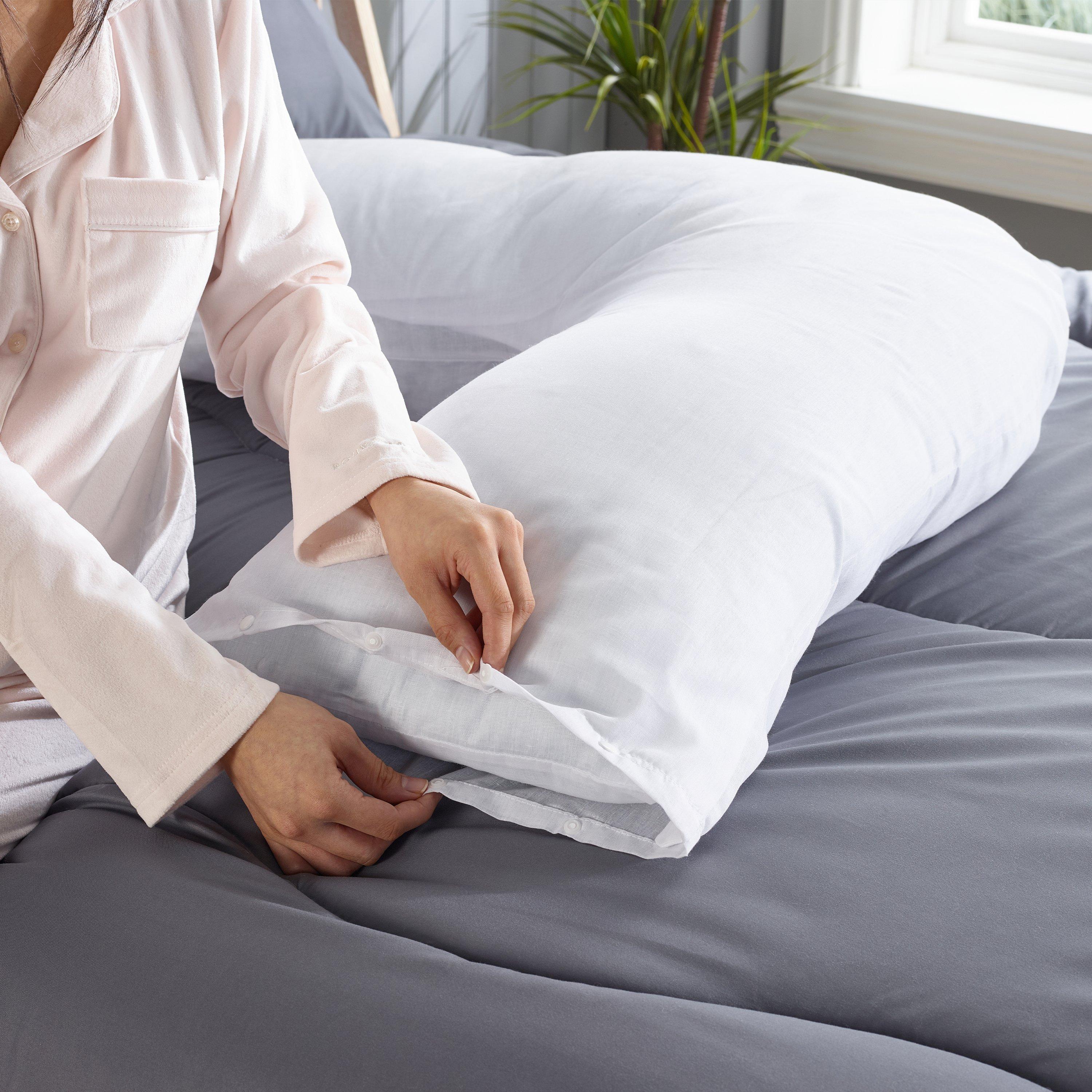 White - Slumberdown - V-Shape Pillow - 6