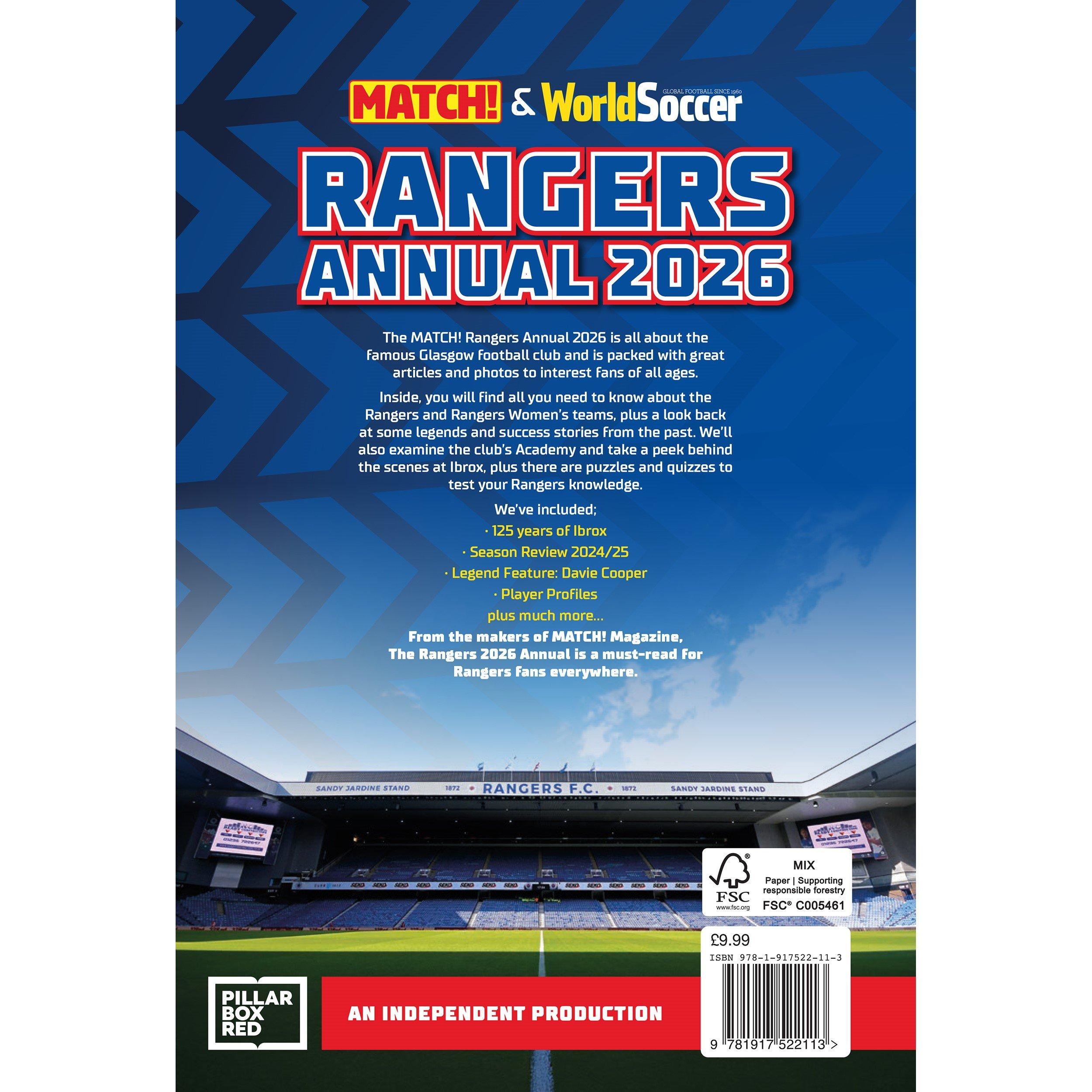 Multi - Match Magazine - Rangers (MATCH!) Annual 2026 - 3