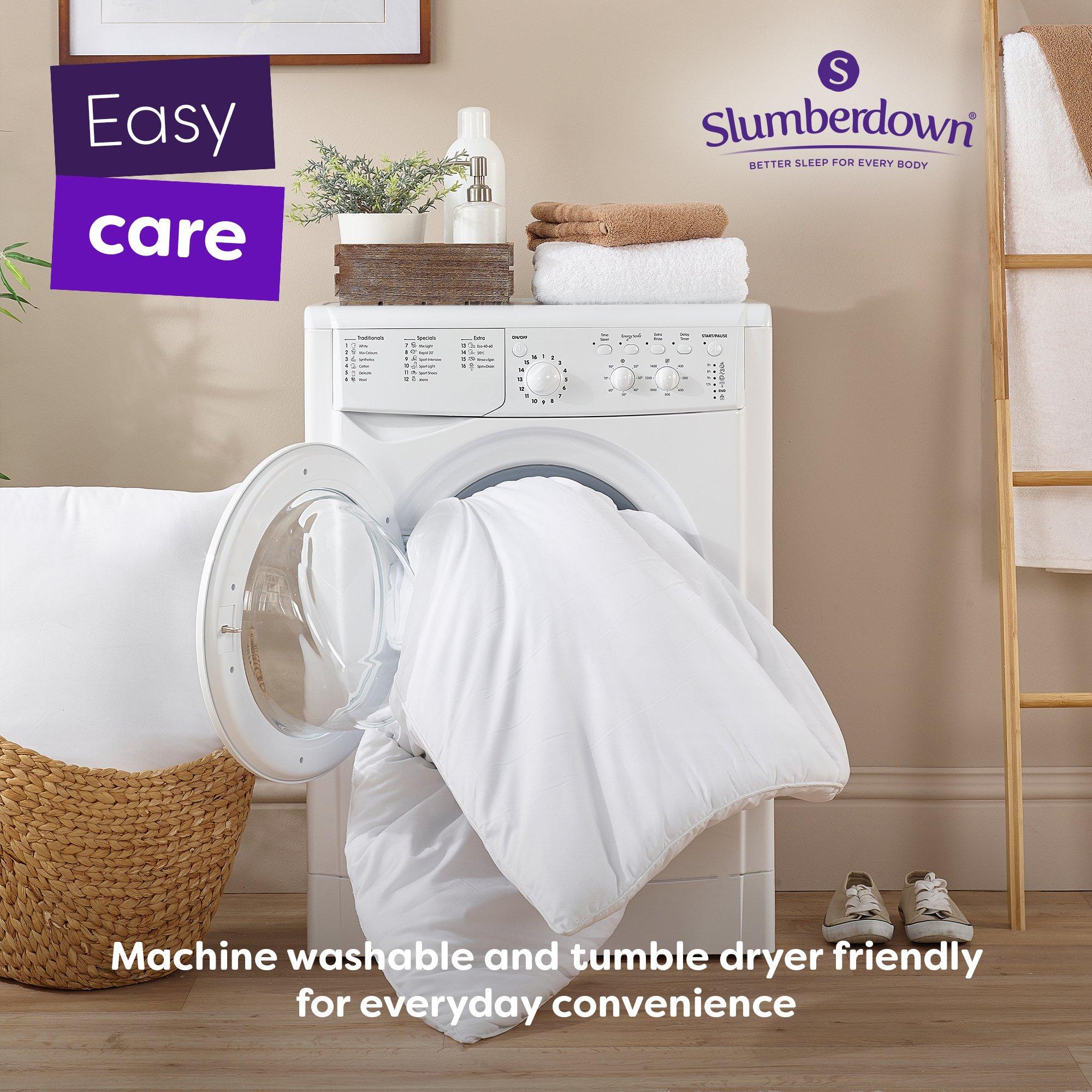 White - Slumberdown - Made For You Two Duvet 4.5/10.5 Tog - 5