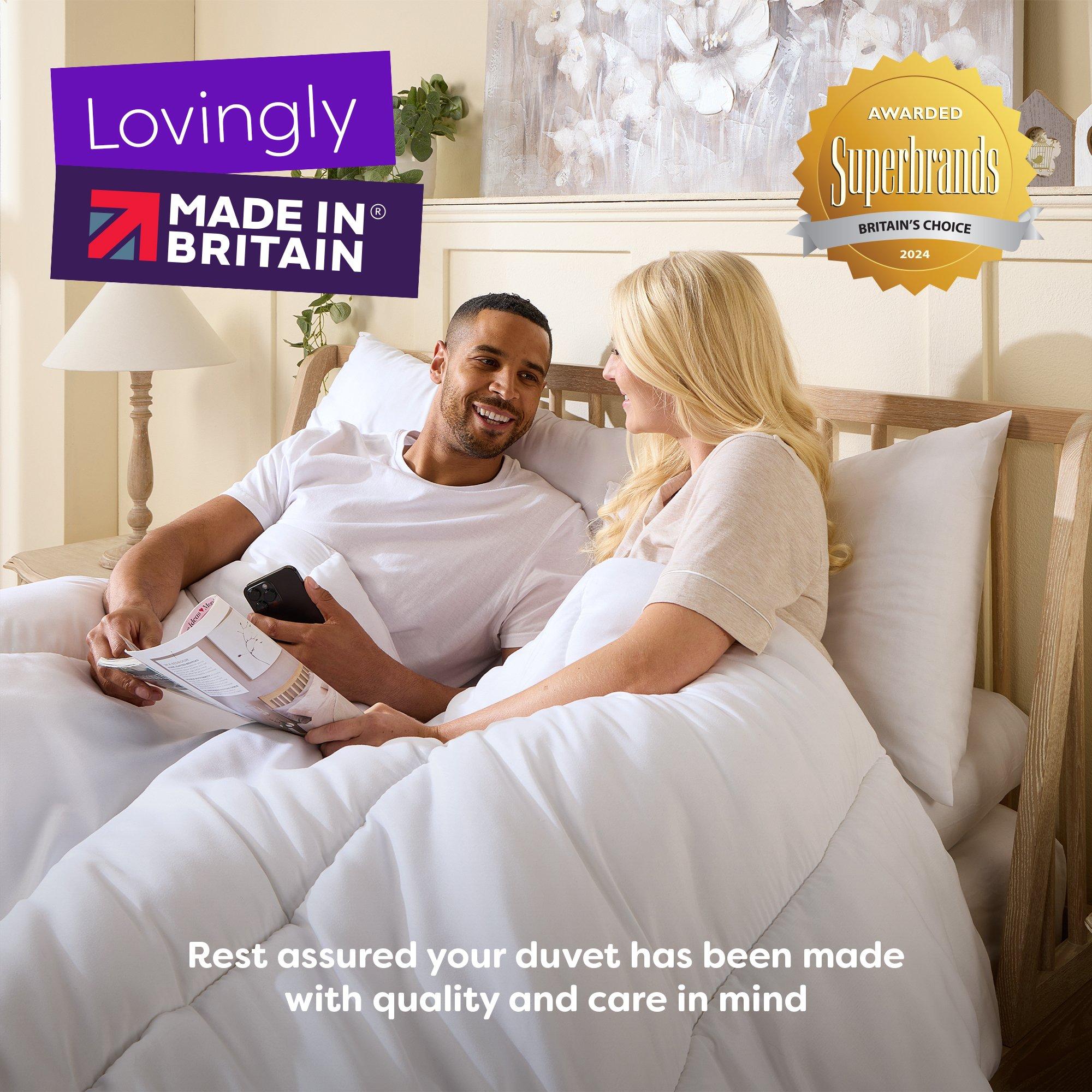 White - Slumberdown - Made For You Two Duvet 4.5/10.5 Tog - 6