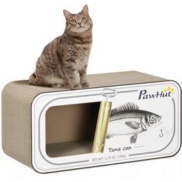 PawHut PawHut 2 in 1 Cat Scratching Board - Tuna Design