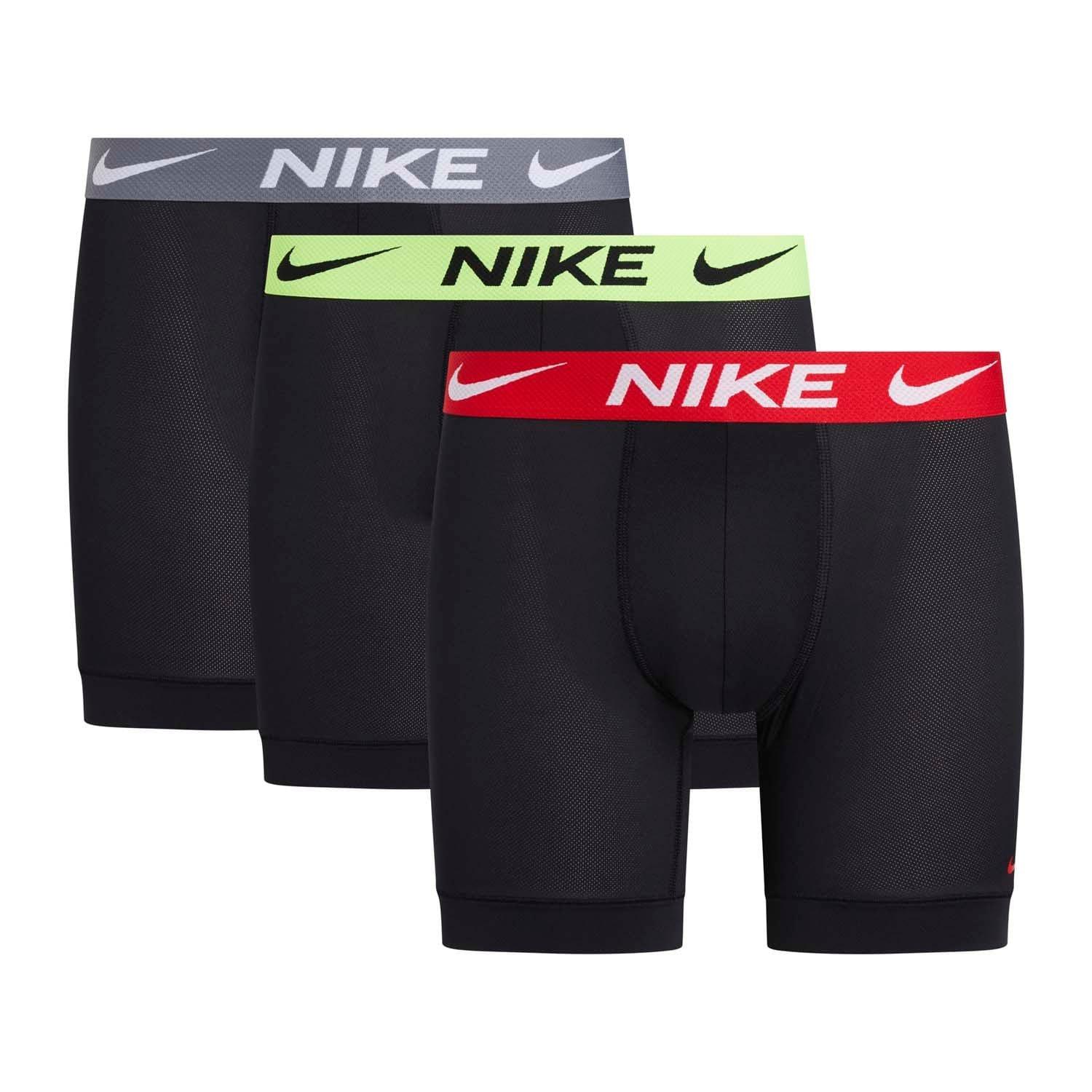 Black - Nike - 3 Pack of Boxer Briefs