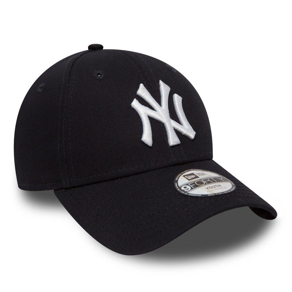 NY Navy/White - New Era - Youth 9FORTY Adjustable Cap - 2
