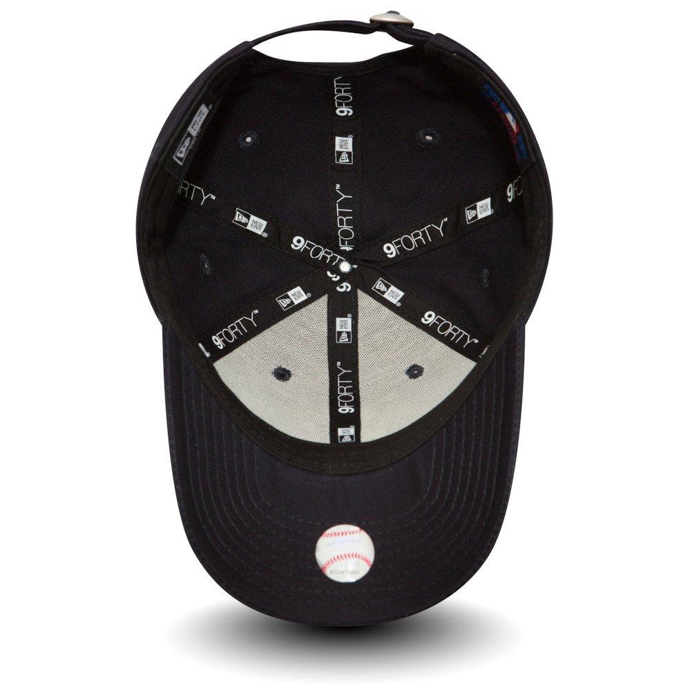 NY Navy/White - New Era - Youth 9FORTY Adjustable Cap - 4