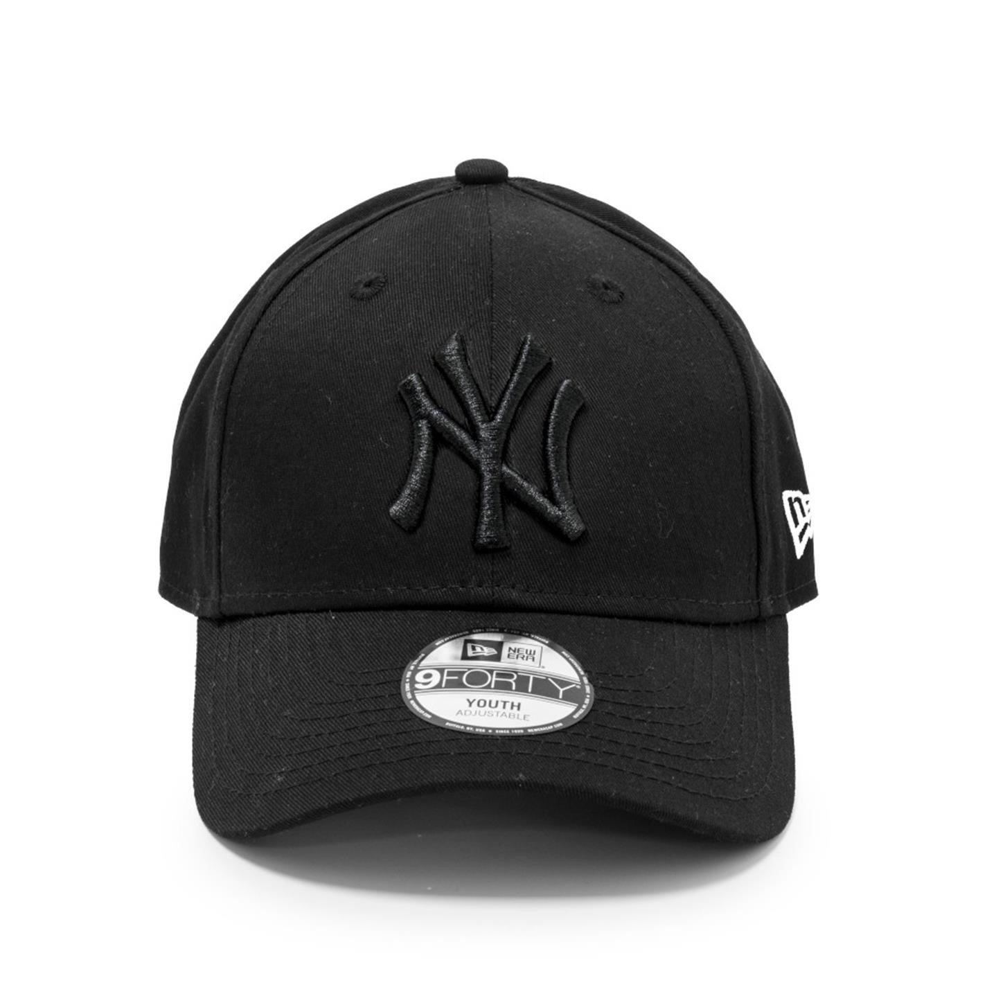 NY Triple Black - New Era - Youth 9FORTY Adjustable Cap - 2