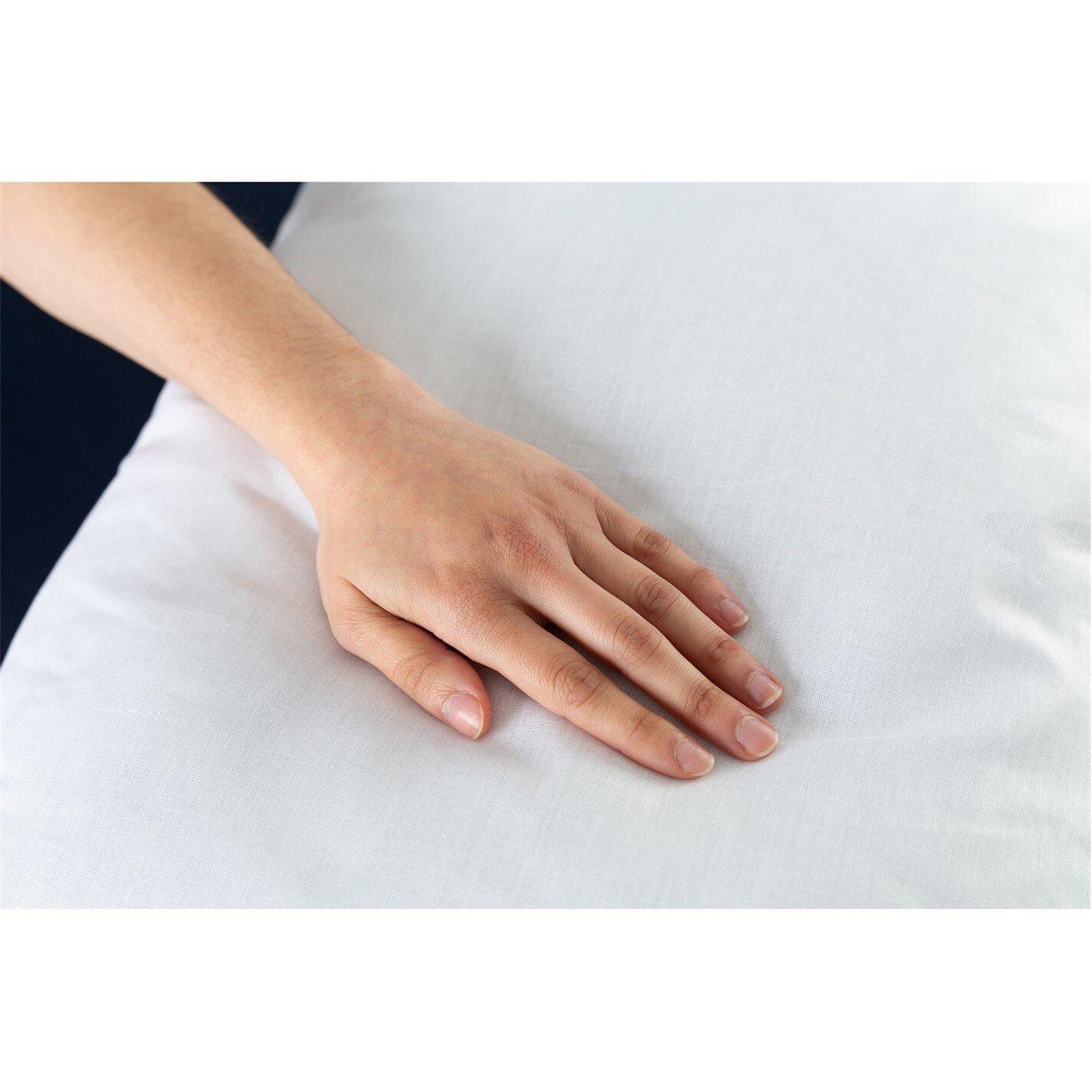 White - Slumberdown - Anti Snore Medium Support Pillow - 2