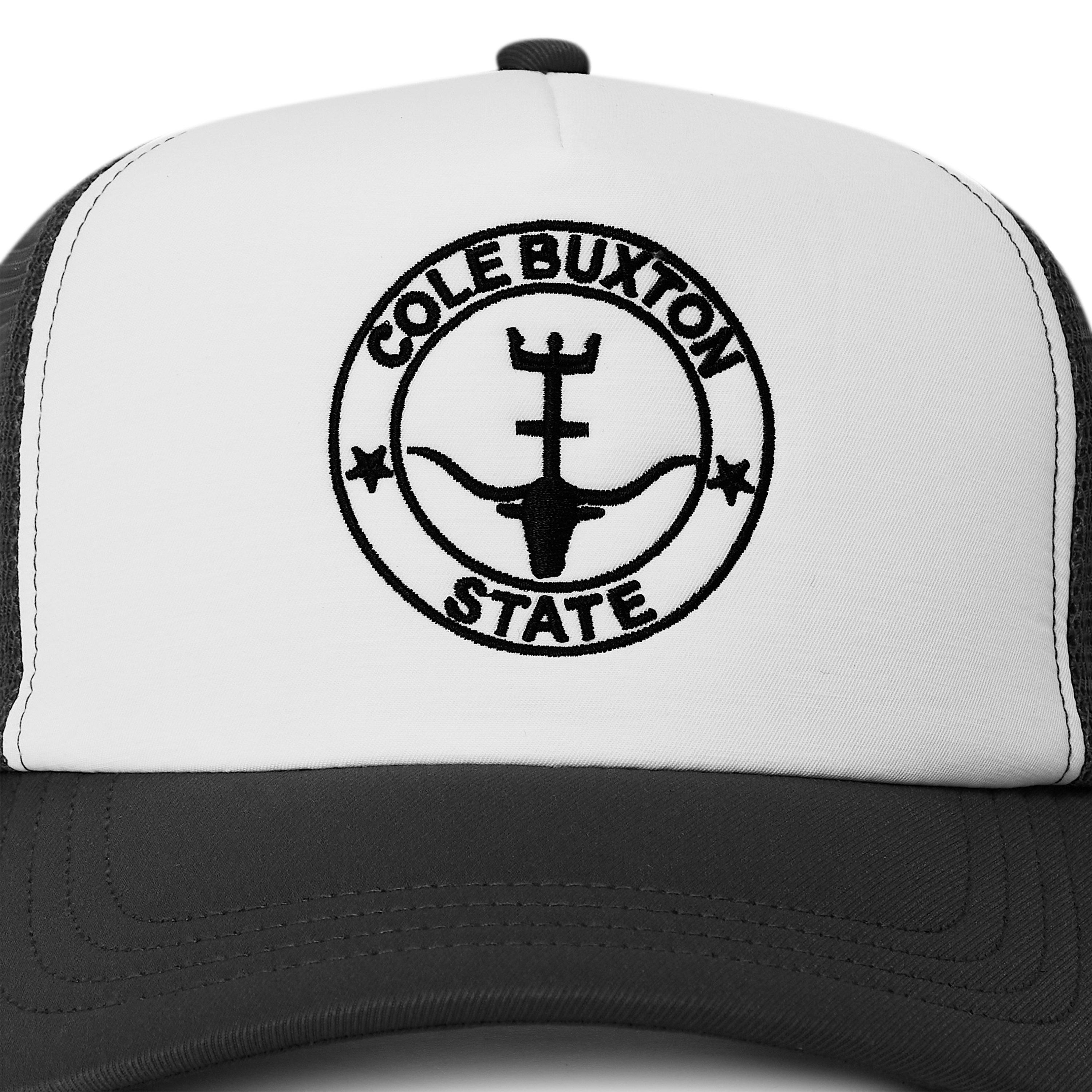 Black - Cole Buxton - Men's Trucker Cap - 3