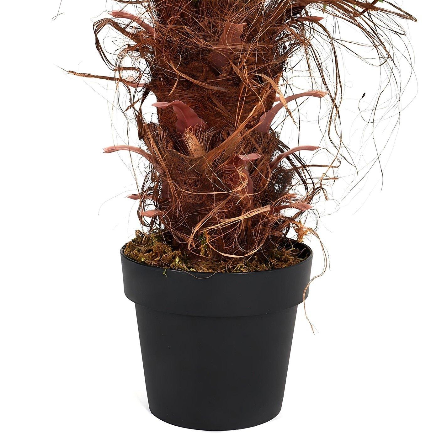 Green And Brown - LIFE IDEAS - 180cm Artificial Palm Tree Greenery Decoration - 4