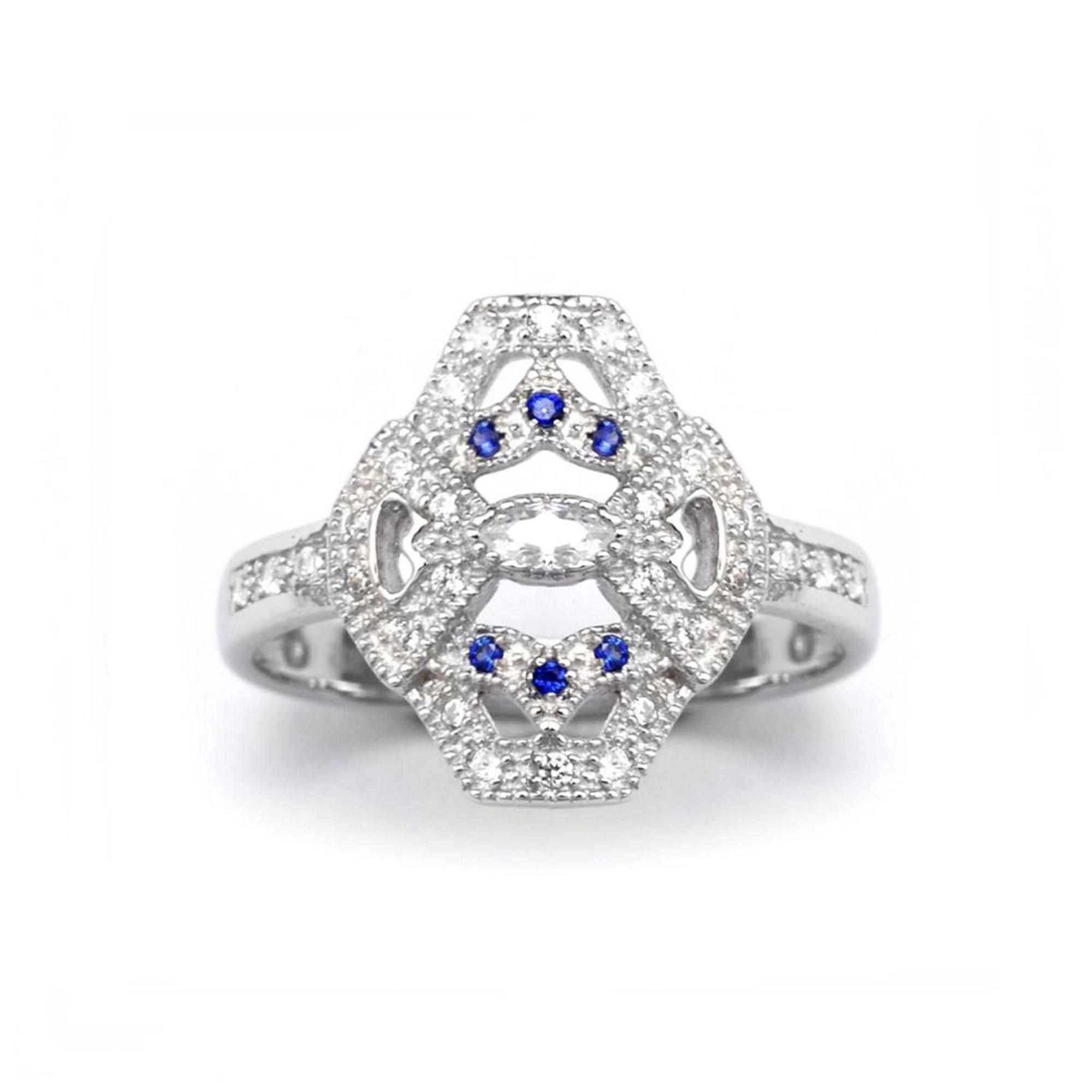 Silver - Espree - Espree Evil Eye ring