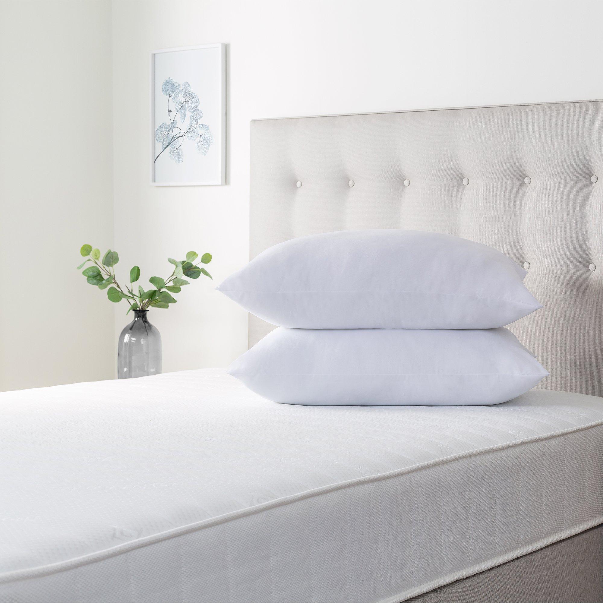 White - Slumberdown - Made For You Two Medium/Firm Support Pillow - 2