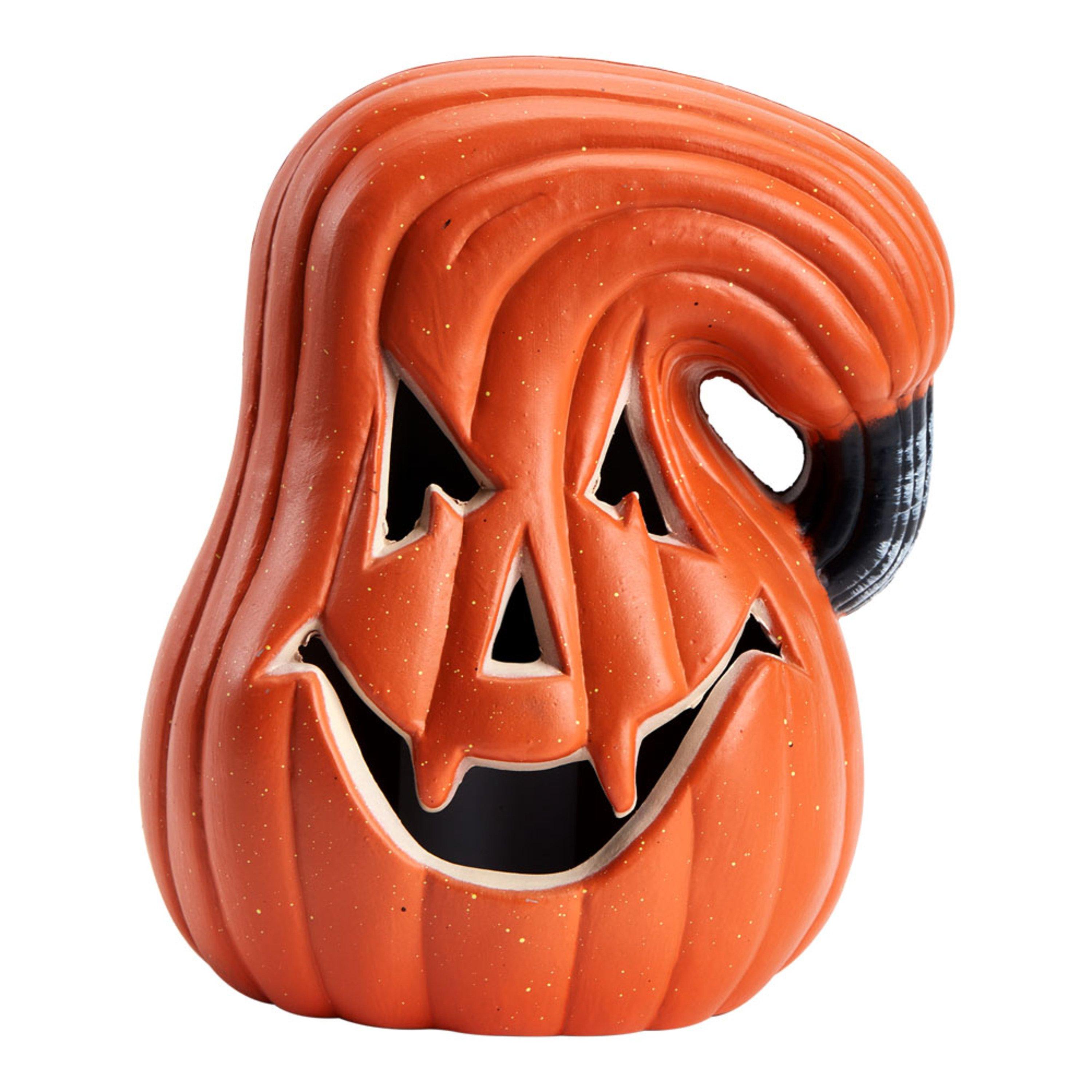 Orange - LIFE IDEAS - Halloween LED Pumpkin Lantern Battery Operated - 3