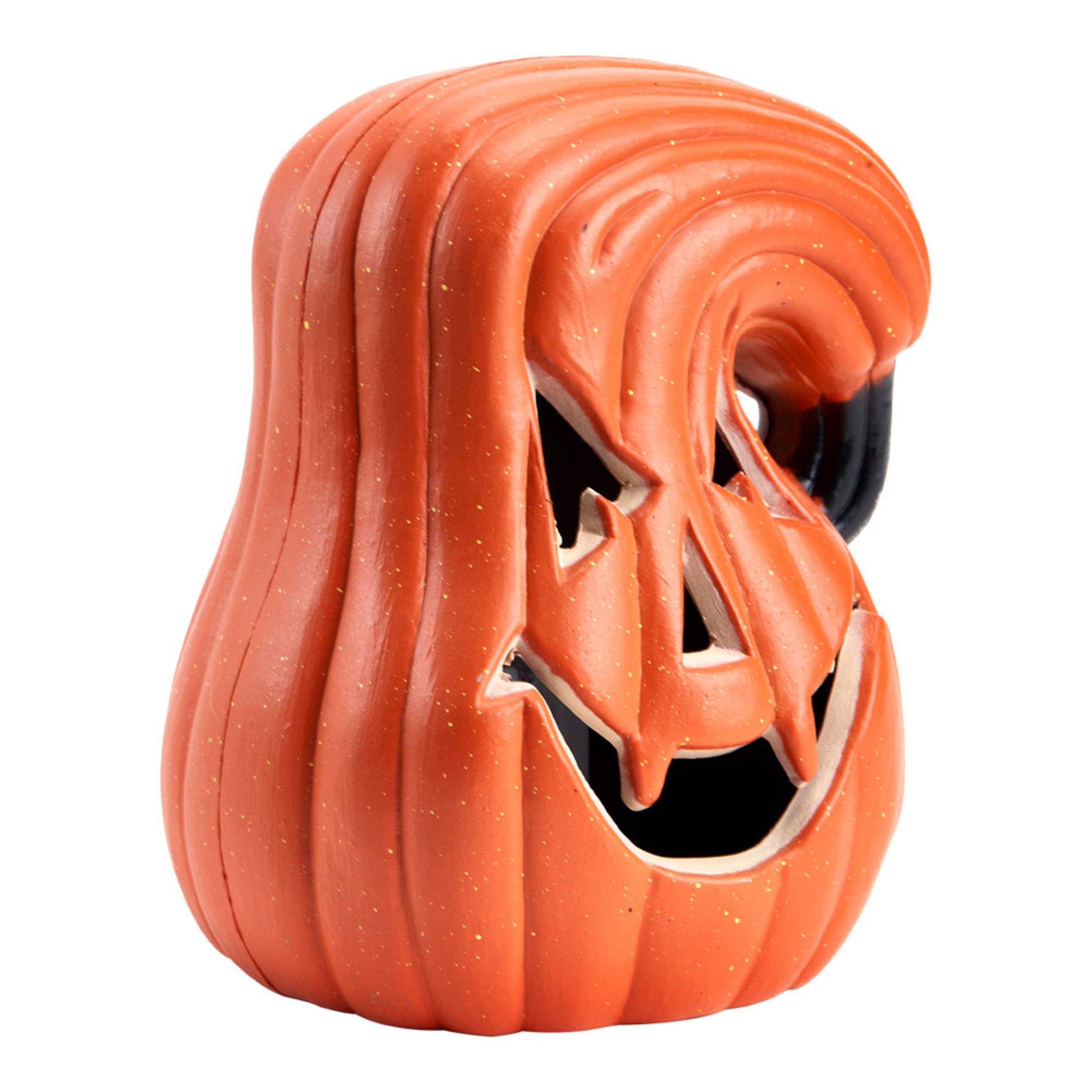 Orange - LIFE IDEAS - Halloween LED Pumpkin Lantern Battery Operated - 4
