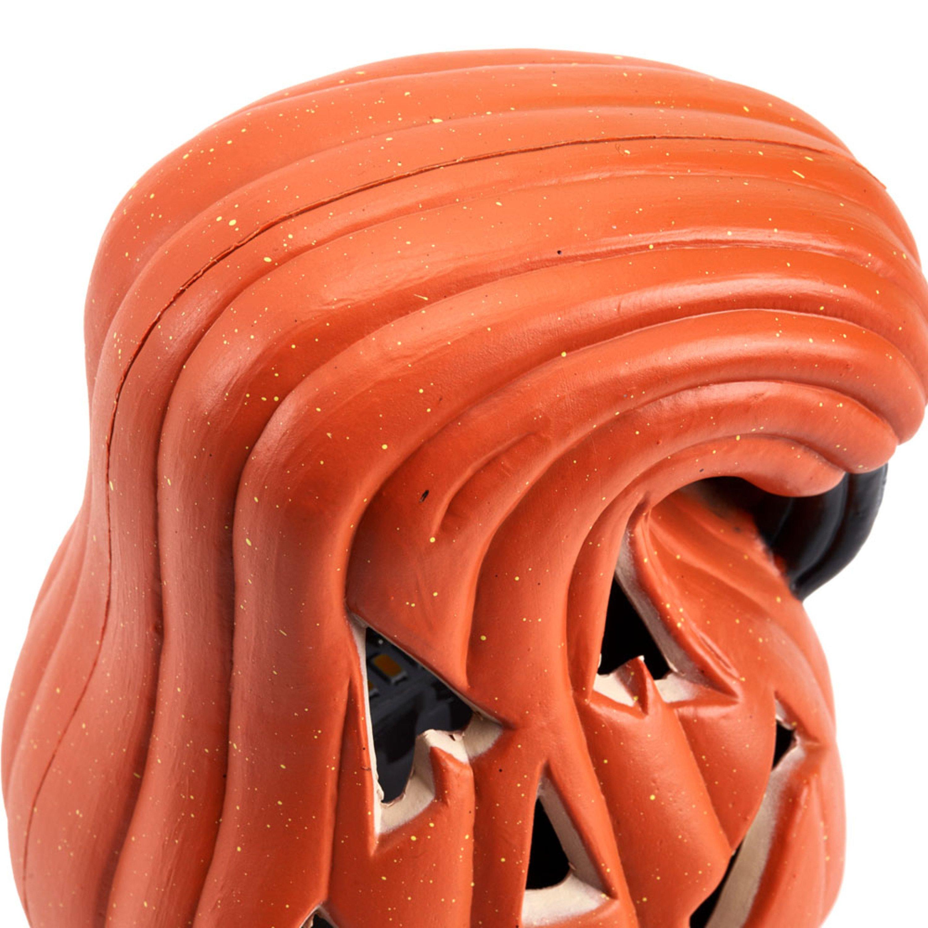 Orange - LIFE IDEAS - Halloween LED Pumpkin Lantern Battery Operated - 8