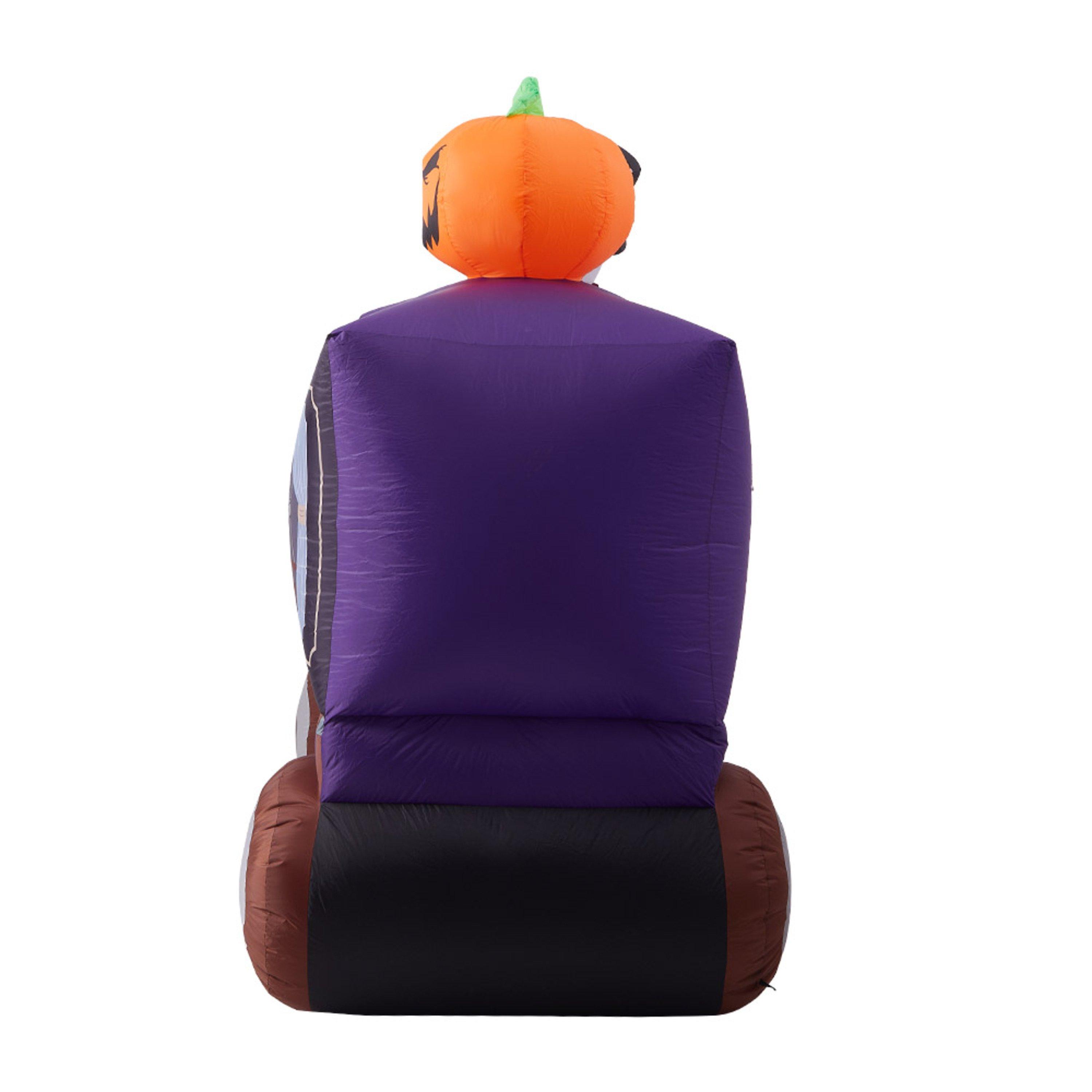 Purpleblackgrey - LIFE IDEAS - 6ft Halloween Grim Reaper Carriage - 5