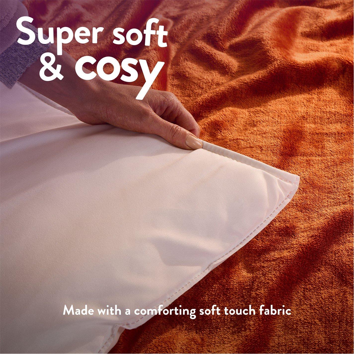 White - Slumberdown - Warm Winter Nights 13.5 Tog Duvet - 4