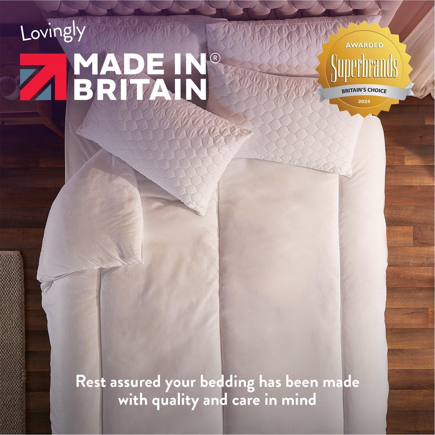 White - Slumberdown - Warm Winter Nights 13.5 Tog Duvet - 6