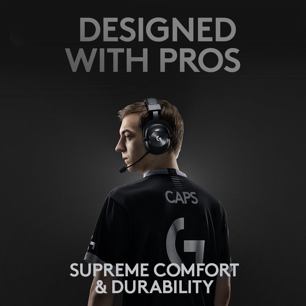 Schwarz - Logitech - Logitech PRO X Wireless LIGHTSPEED Wireless 7.1 Gaming Headset - 3
