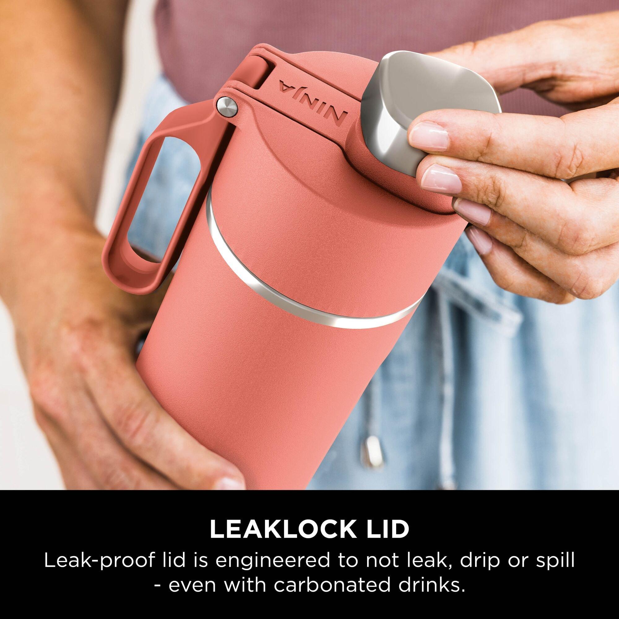 Coral - Ninja - Thirsti 530 ml Travel Bottle – Coral - 4