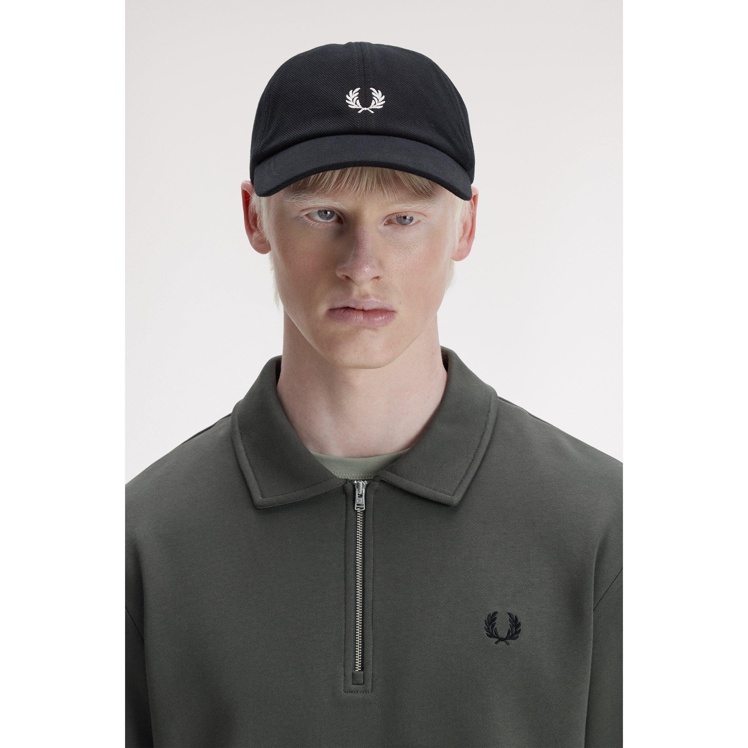 Blk/Wht 843 - Fred Perry - Fred Pique Cap Sn63 - 3