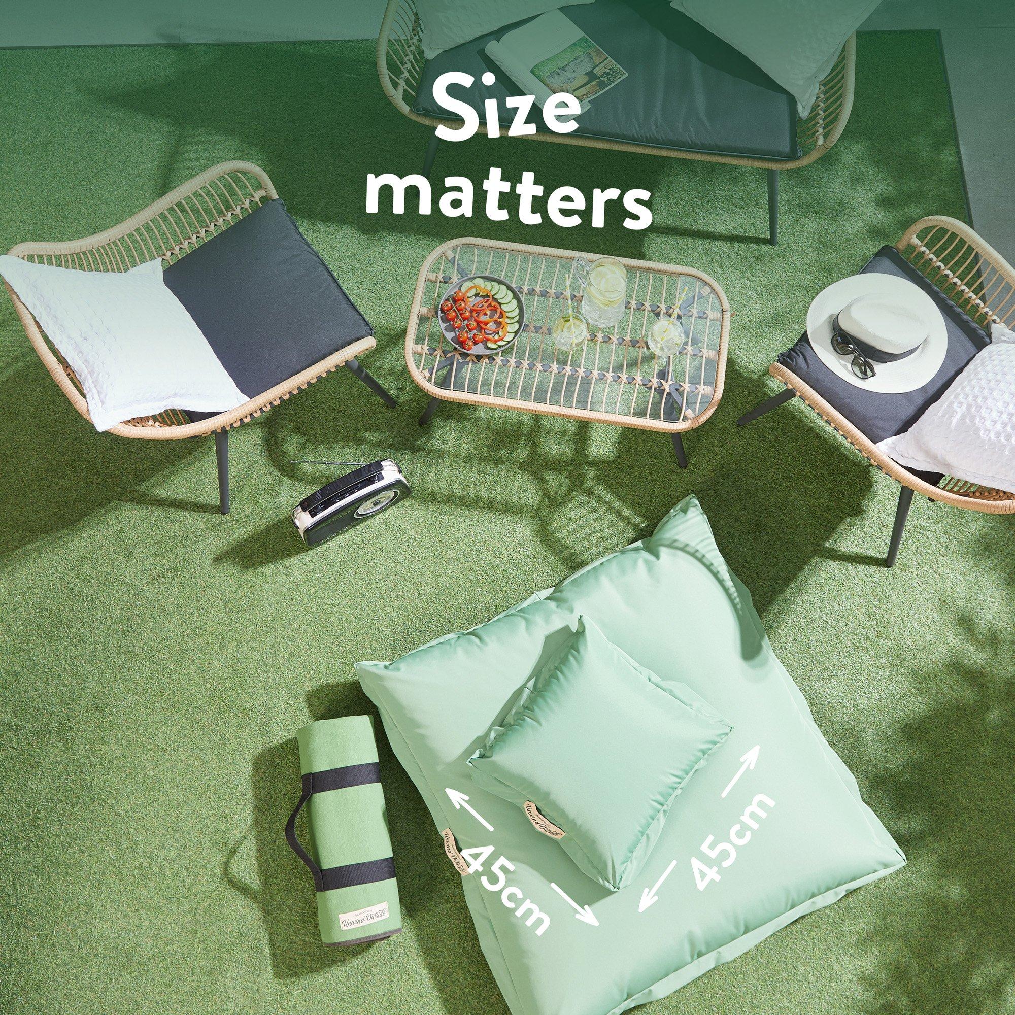 Green - Slumberdown - Outdoor Heavy Duty Waterproof Cover 2n1 Cocoon Set - 5