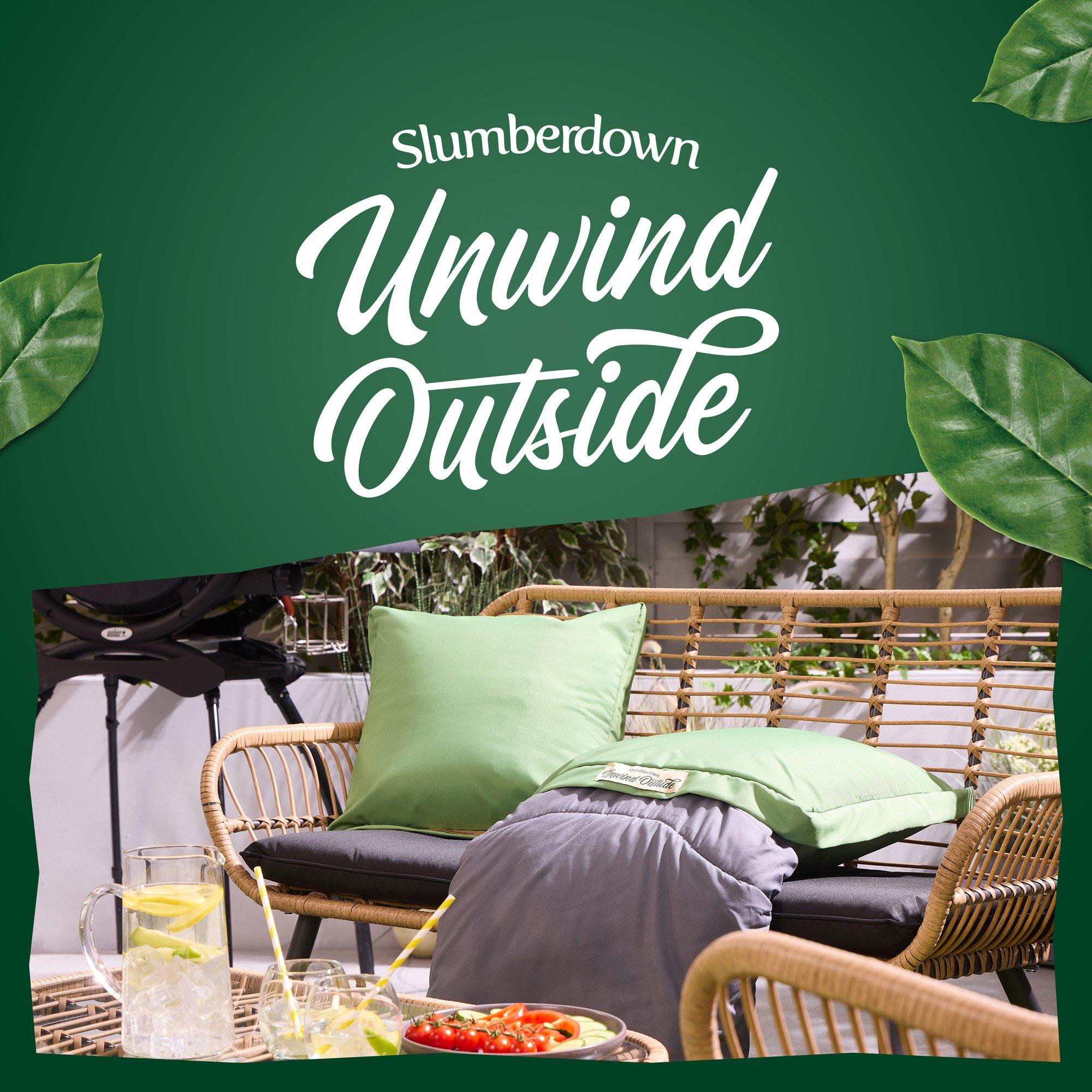 Green - Slumberdown - Outdoor Heavy Duty Waterproof Cover 2n1 Cocoon Set - 7