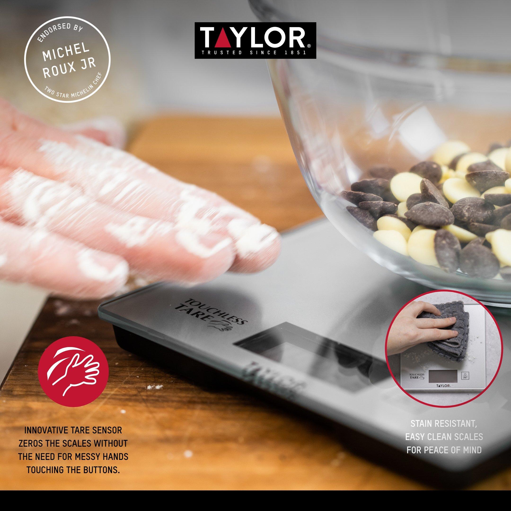 Silver - Taylor - Taylor Pro Compact Digital Kitchen Scales - 4