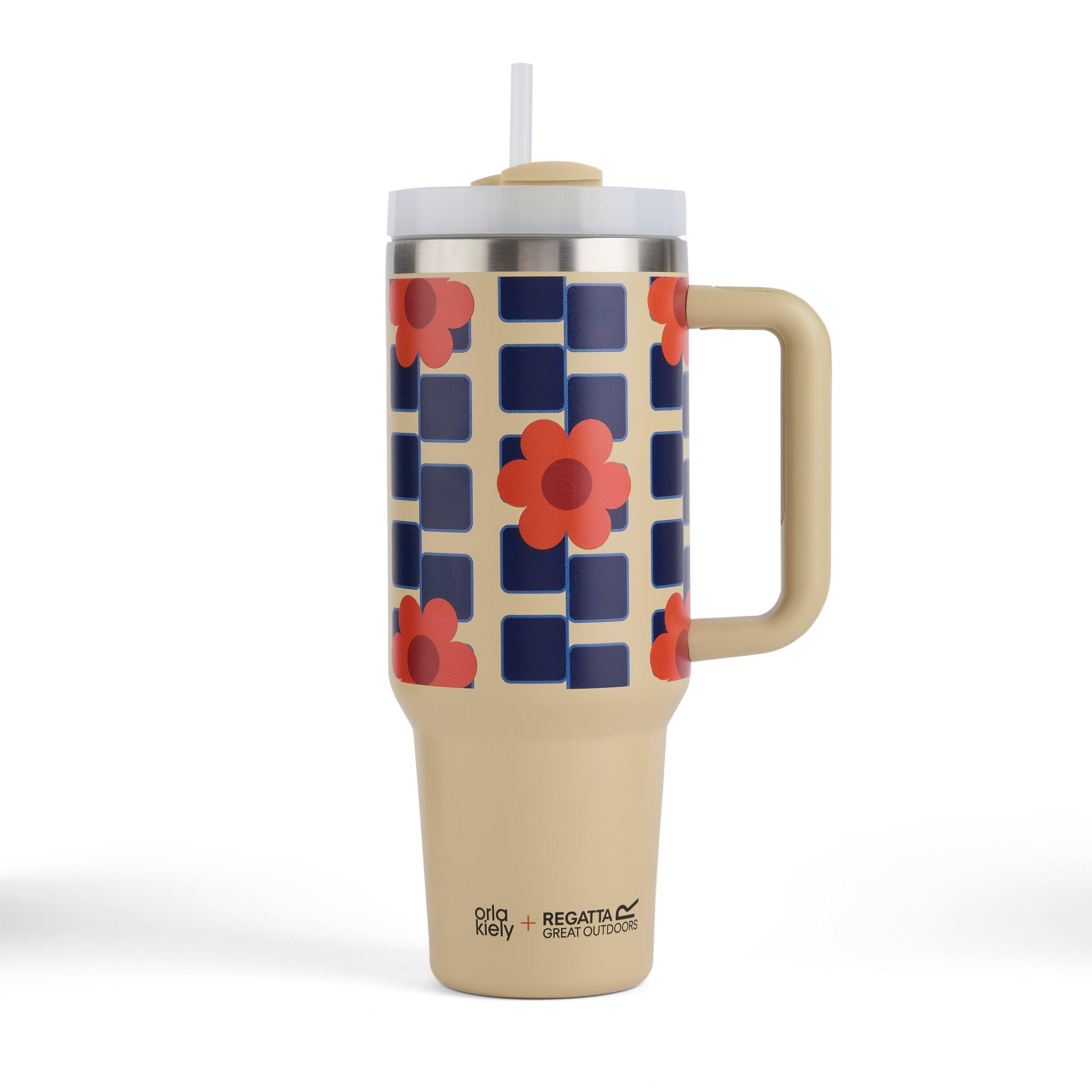 Gintsqflwror - Regatta - Orla Kiely Insulated Spill-Proof Travel Mug - 1