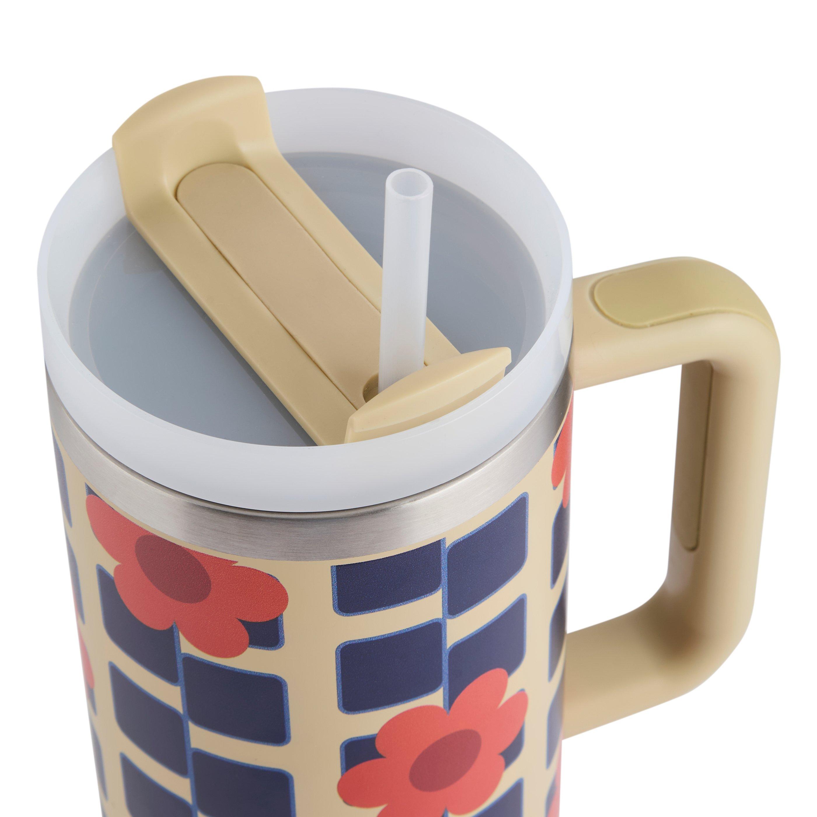 Gintsqflwror - Regatta - Orla Kiely Insulated Spill-Proof Travel Mug - 5