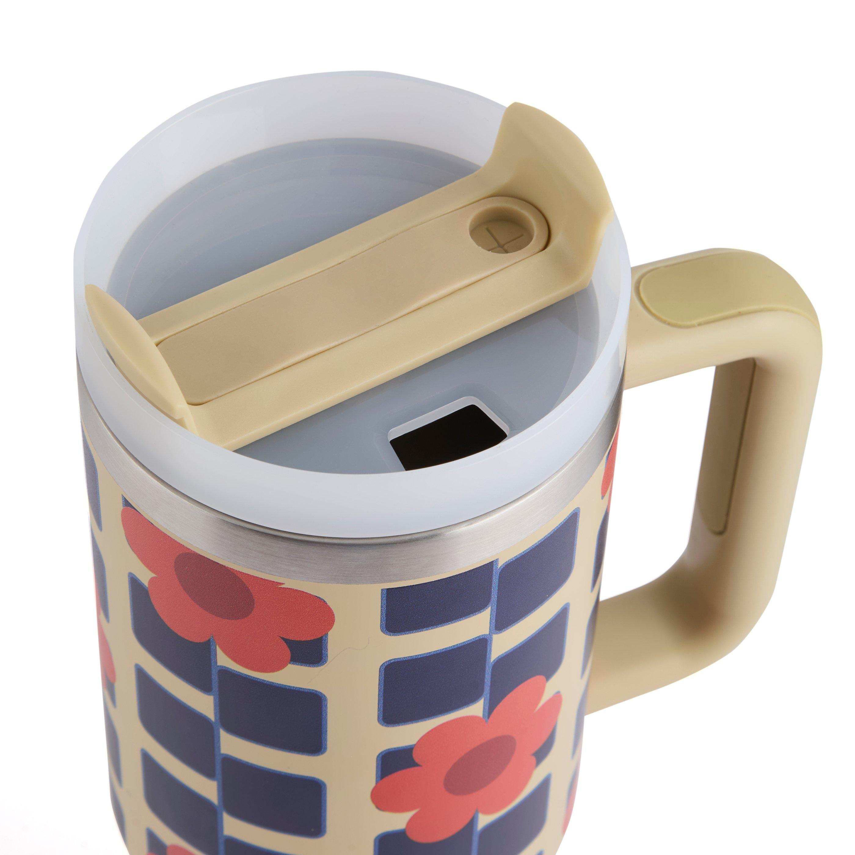 Gintsqflwror - Regatta - Orla Kiely Insulated Spill-Proof Travel Mug - 6